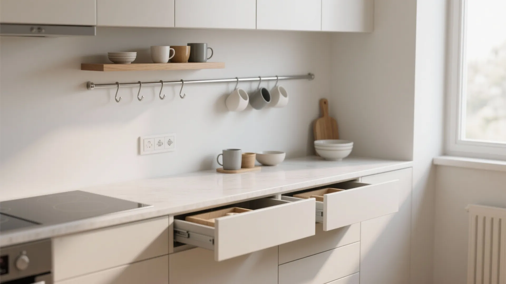 Minimalist Kitchen Storage