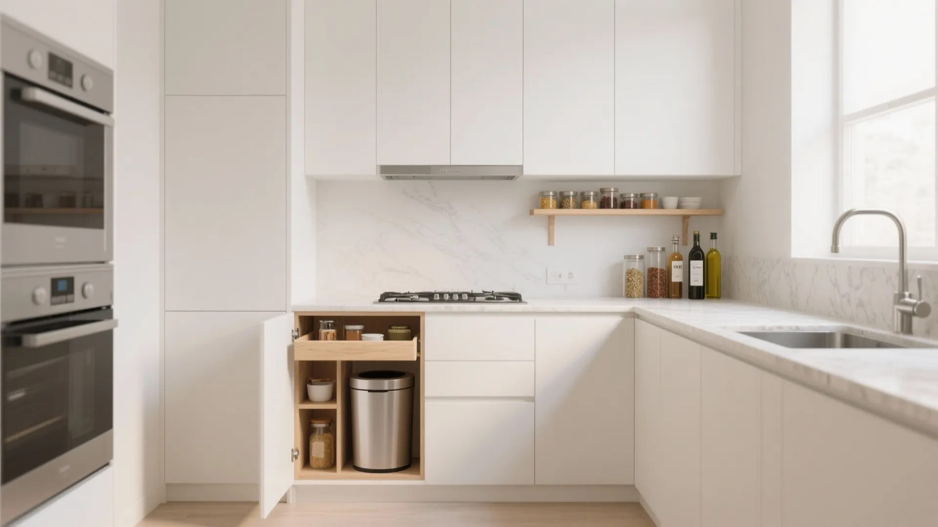 Minimalist Kitchen Storage That Actually Reduces Clutter