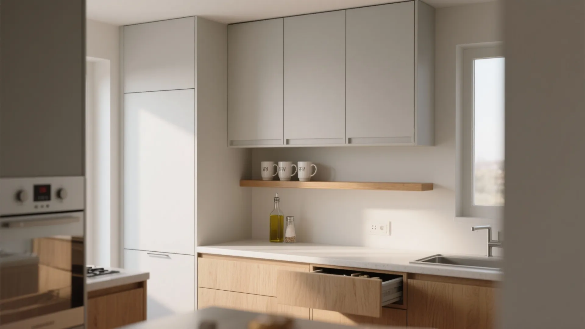 Minimalist Kitchen Storage