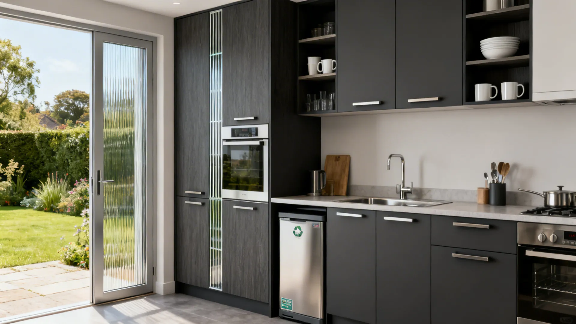 Minimalist storage that hides visual noise