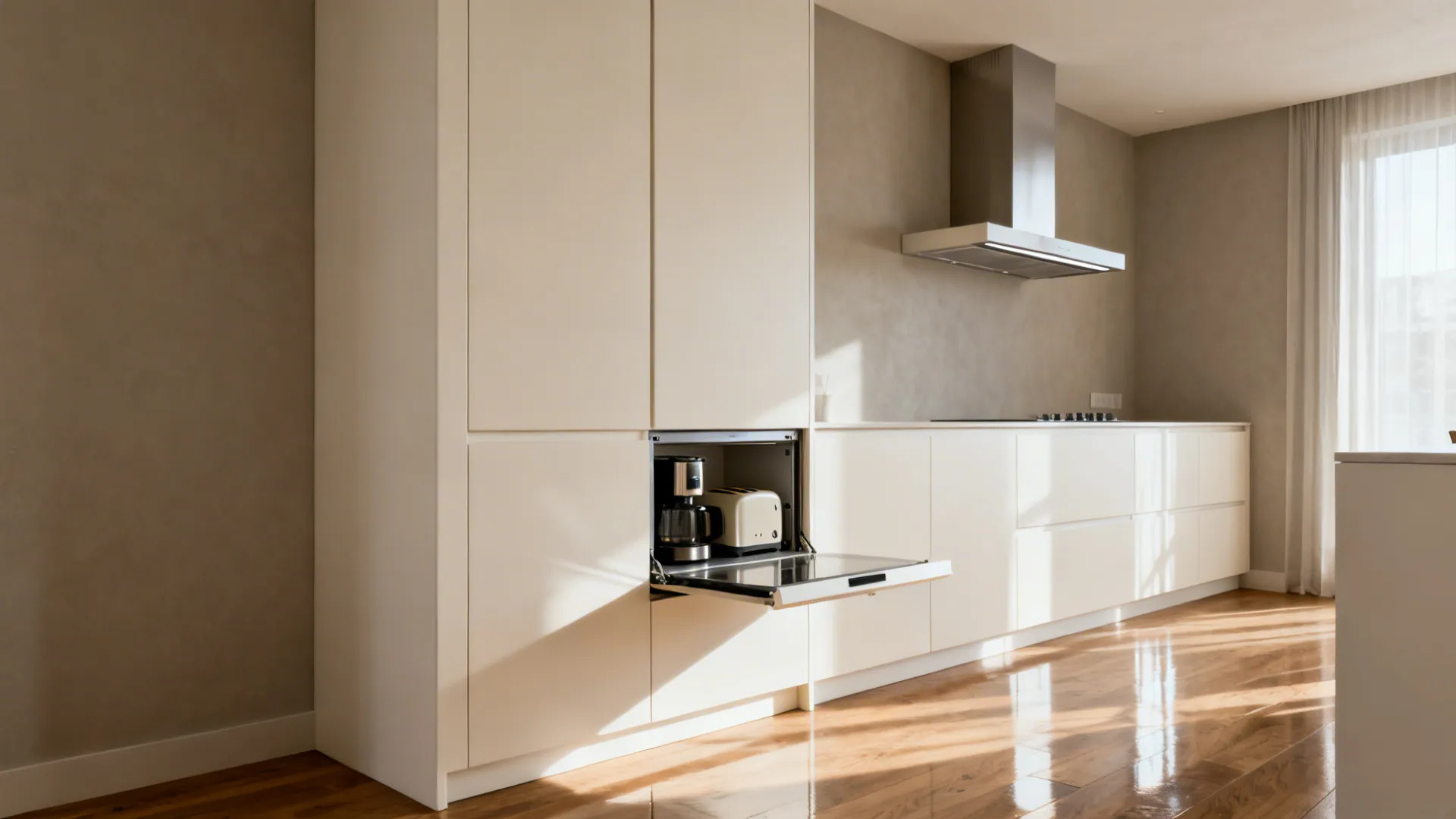 Minimalist storage that hides the chaos