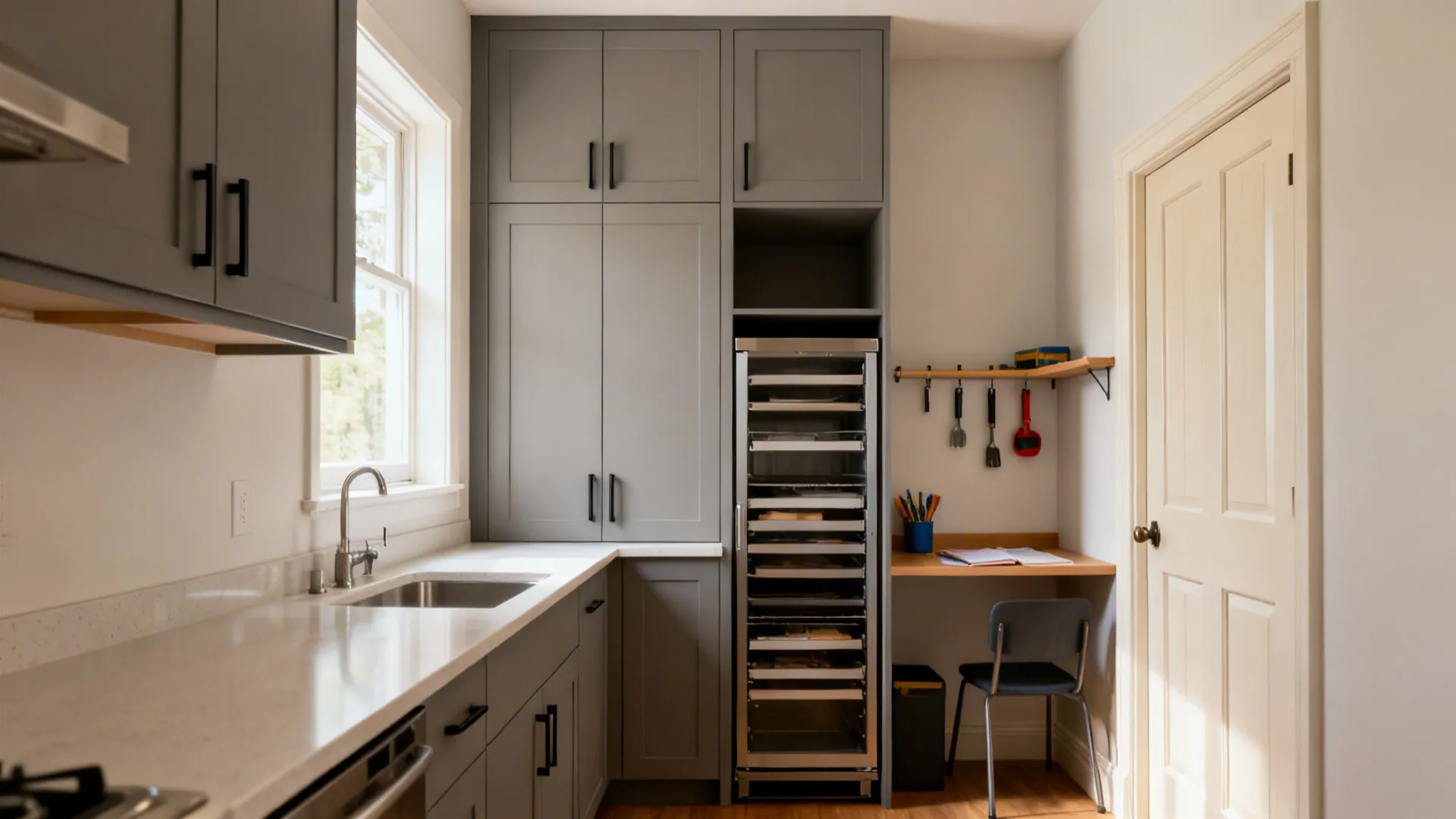 Minimalist Storage for Small Kitchens