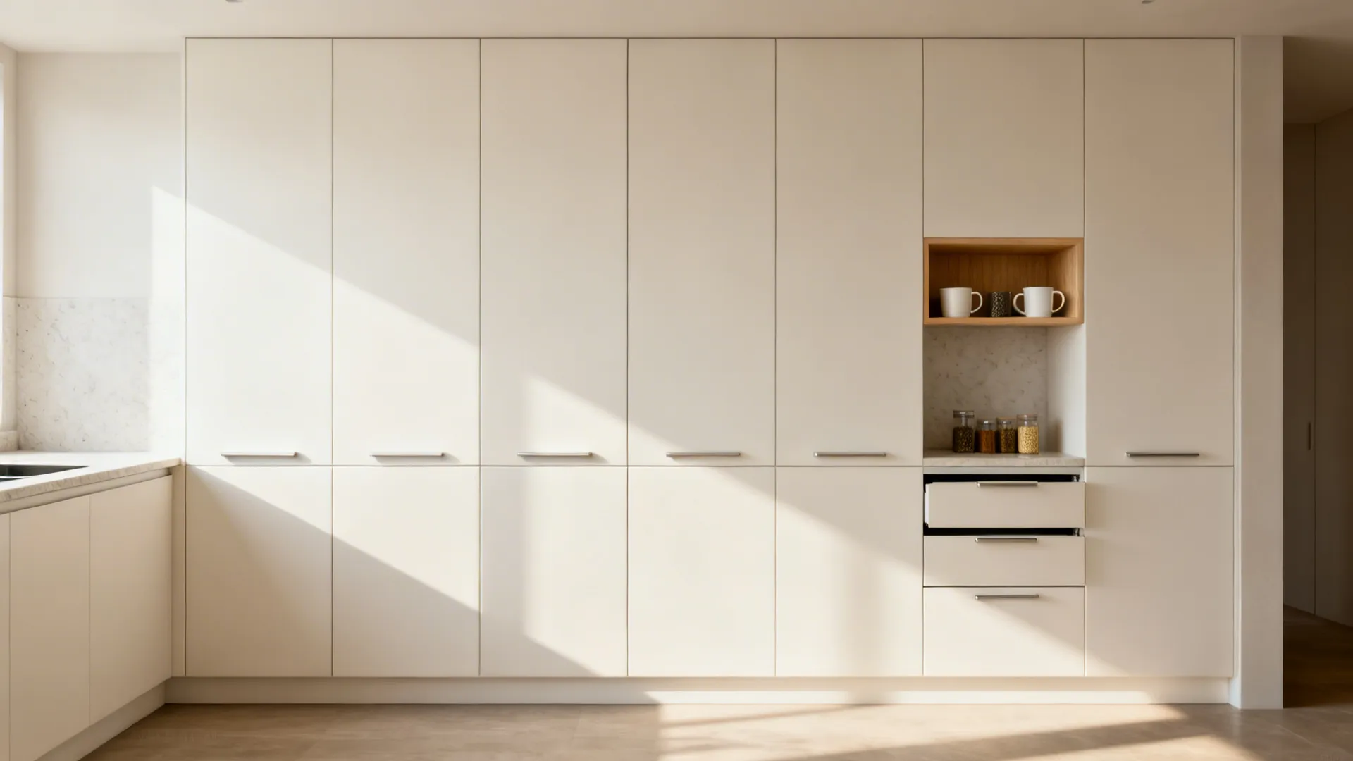 Minimalist Storage That Hides the Clutter