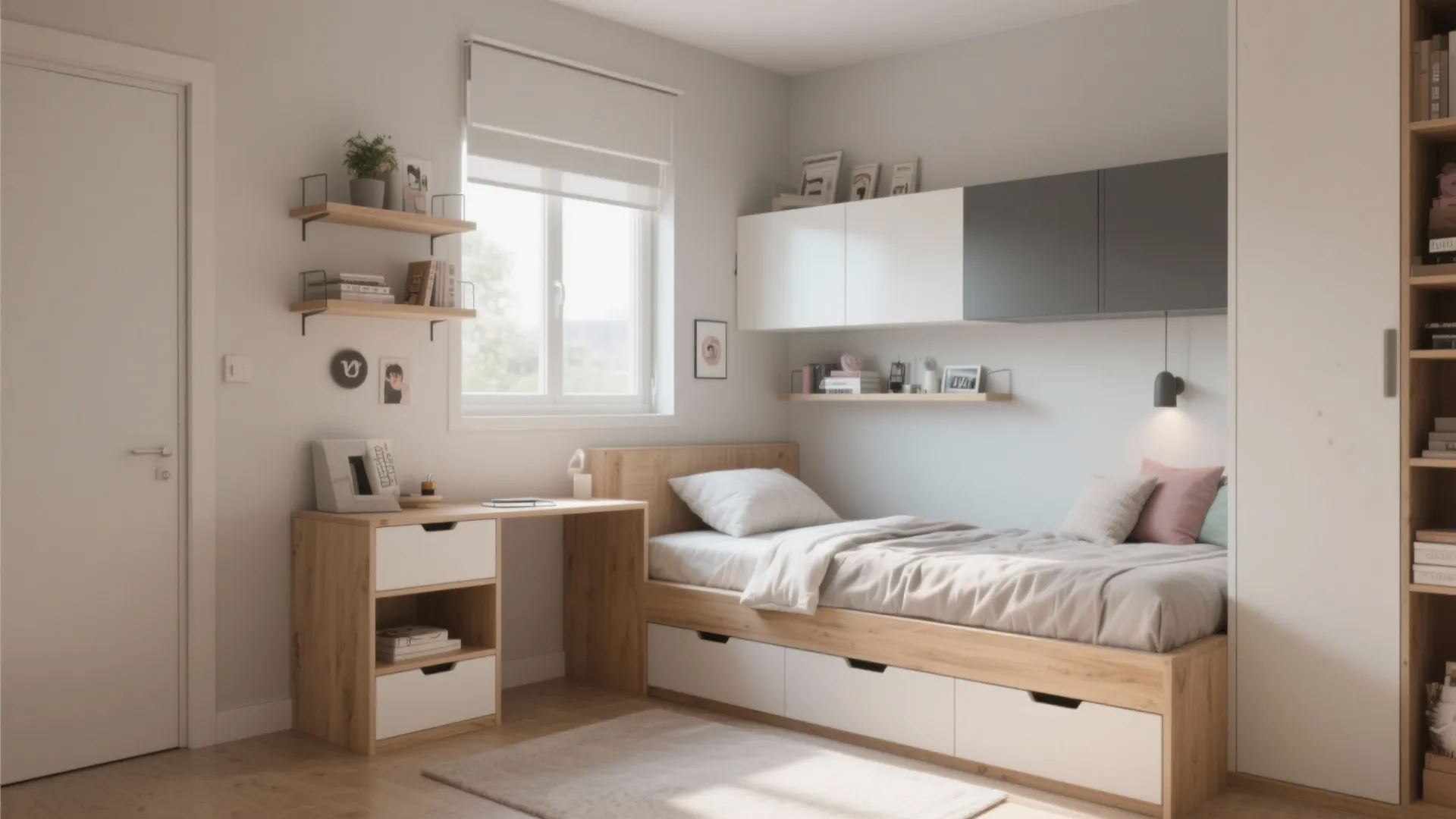 Minimalist Storage Units