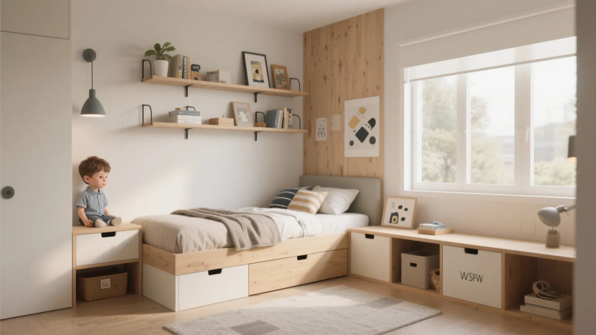 1. Minimalist Storage Solutions