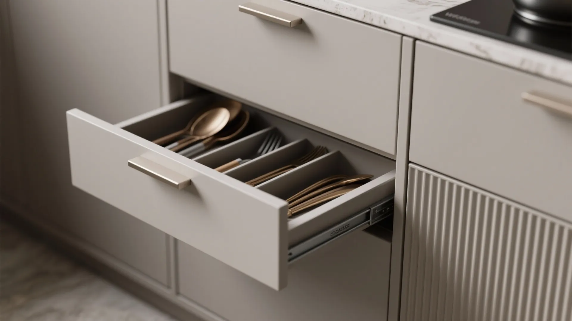 Minimalist Kitchen Storage for Compact Flats