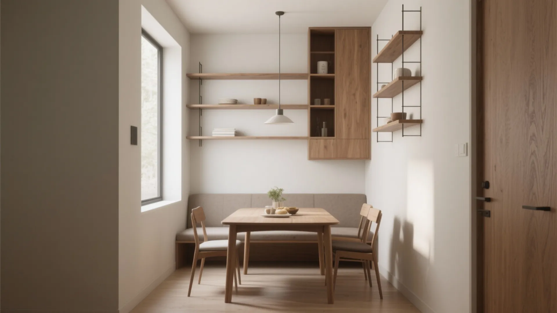 1. Minimalism with Smart Storage