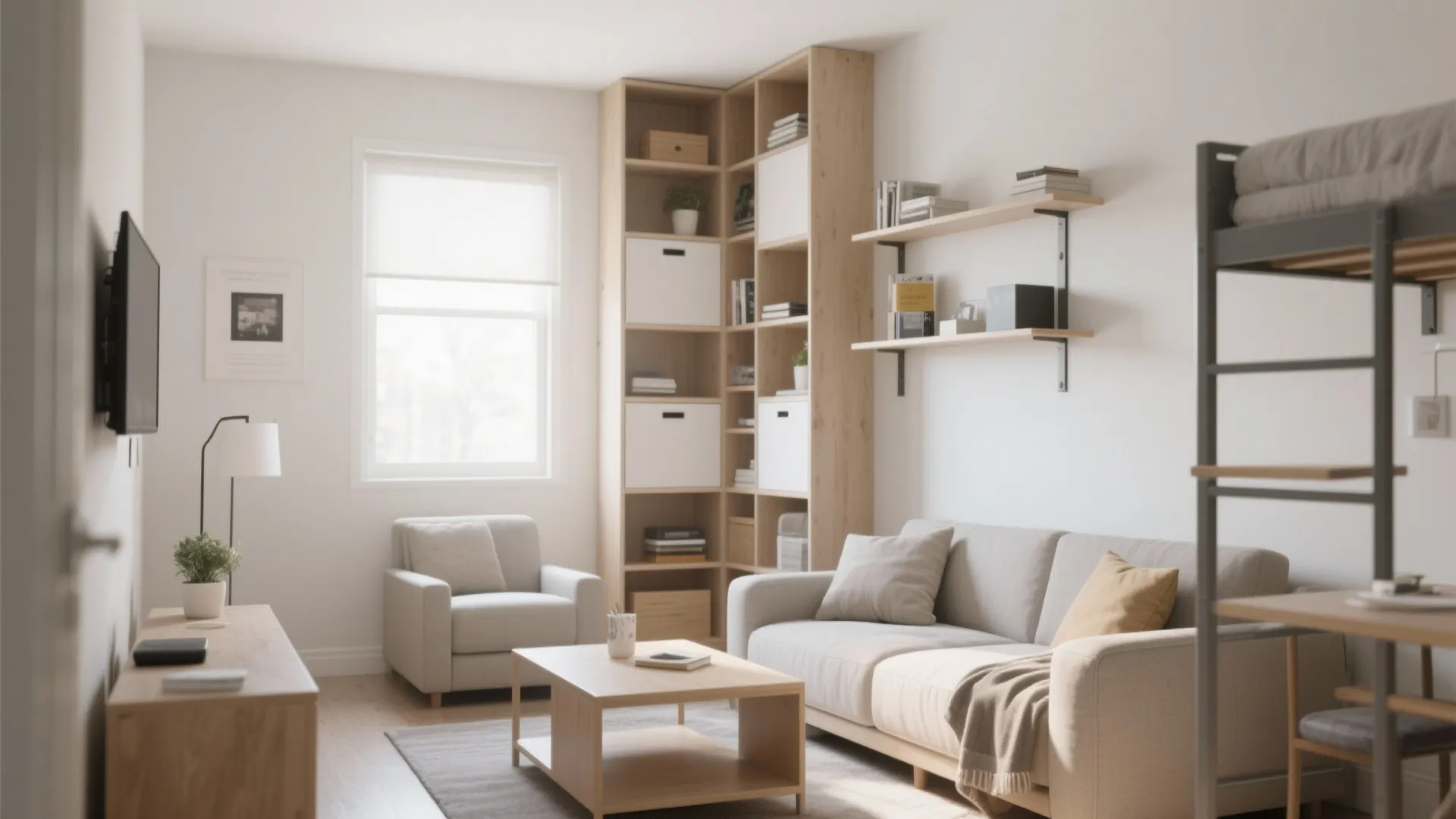 1. Minimalist Storage Solutions