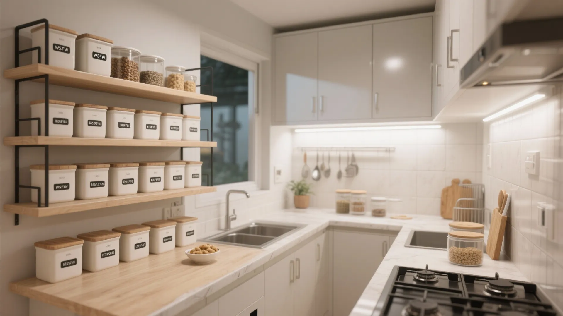 Minimalist Kitchen Storage Solutions