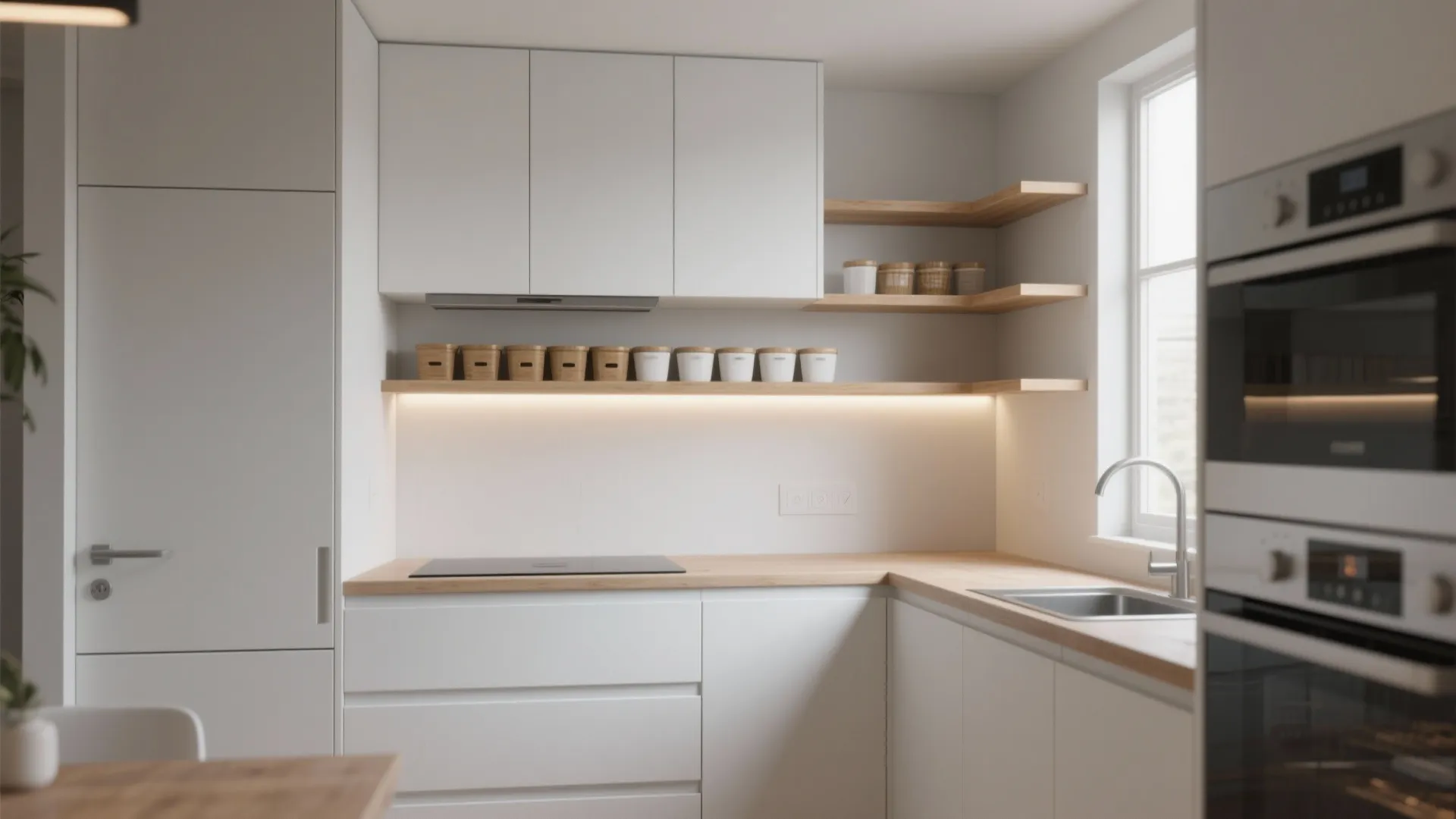 Minimalist Kitchen Storage