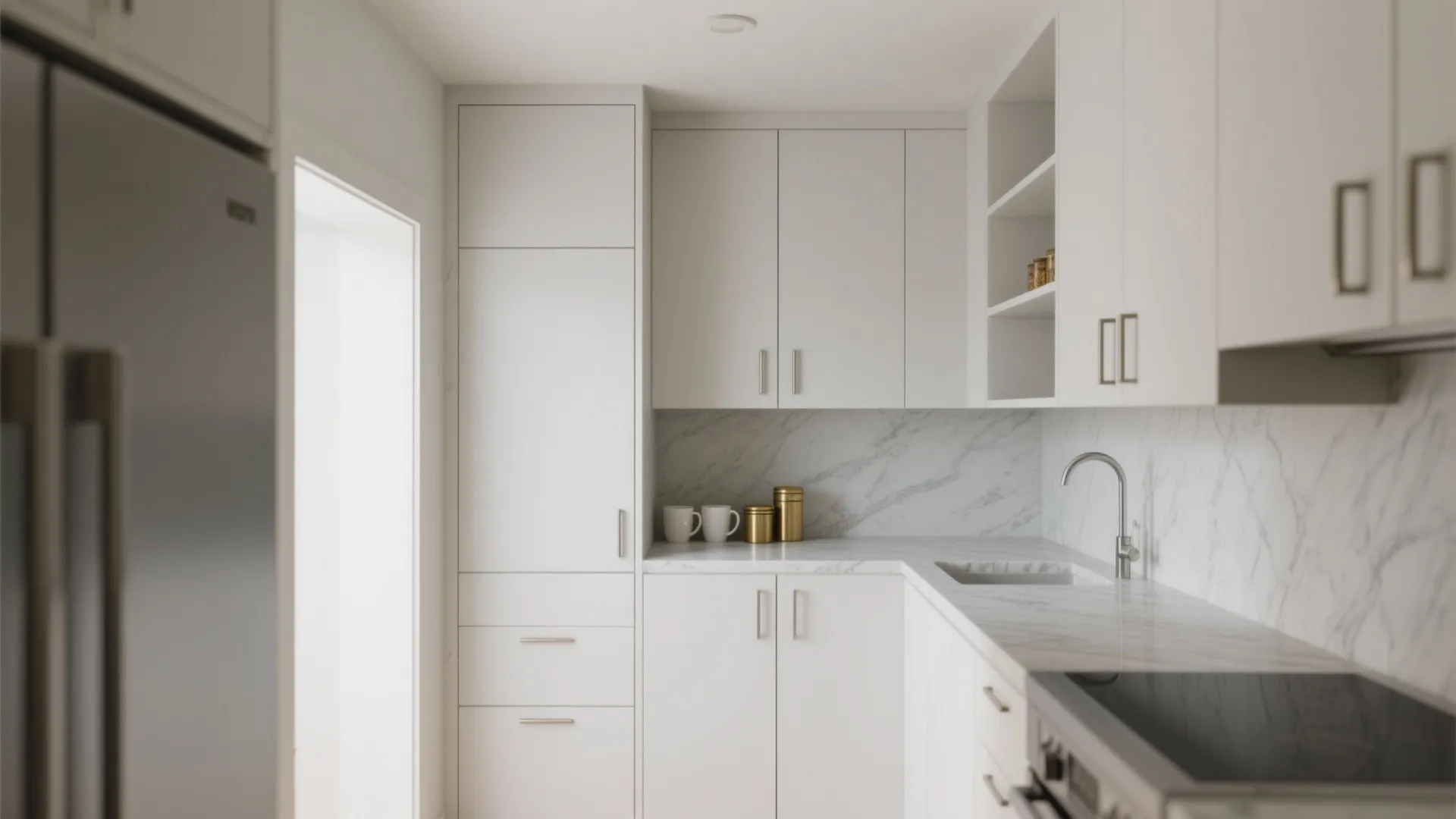 Minimalist Storage for a Clutter-Free Counter