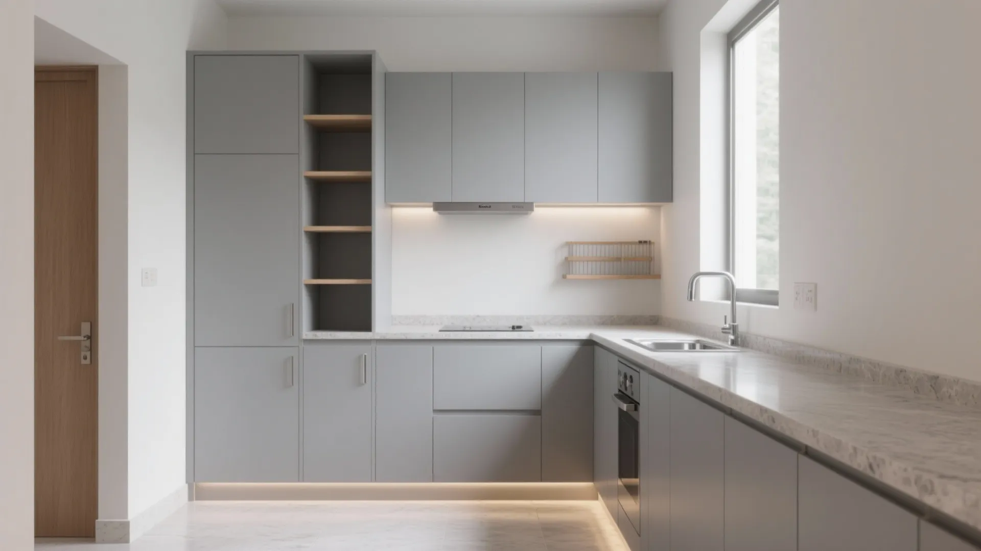 Minimalist Storage for a Calm, Clutter-Free Kitchen