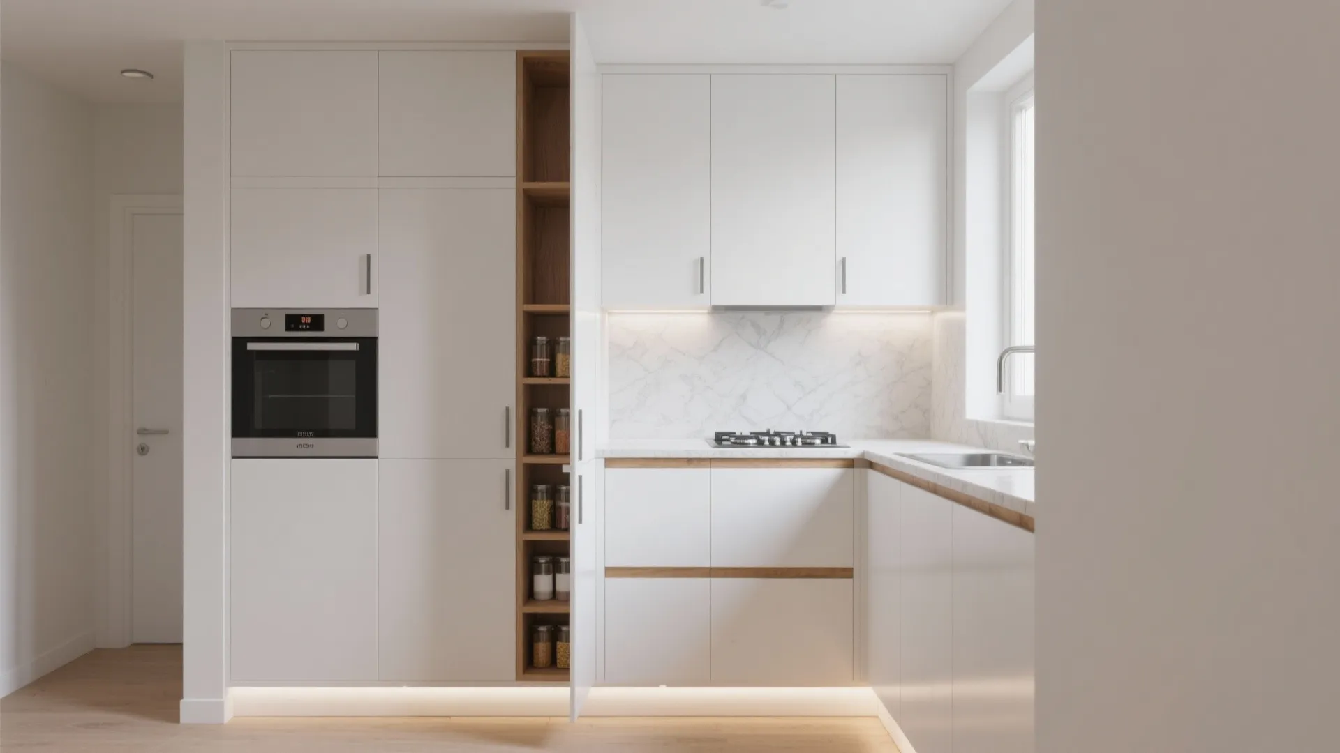 Minimalist Kitchen Storage Done Right