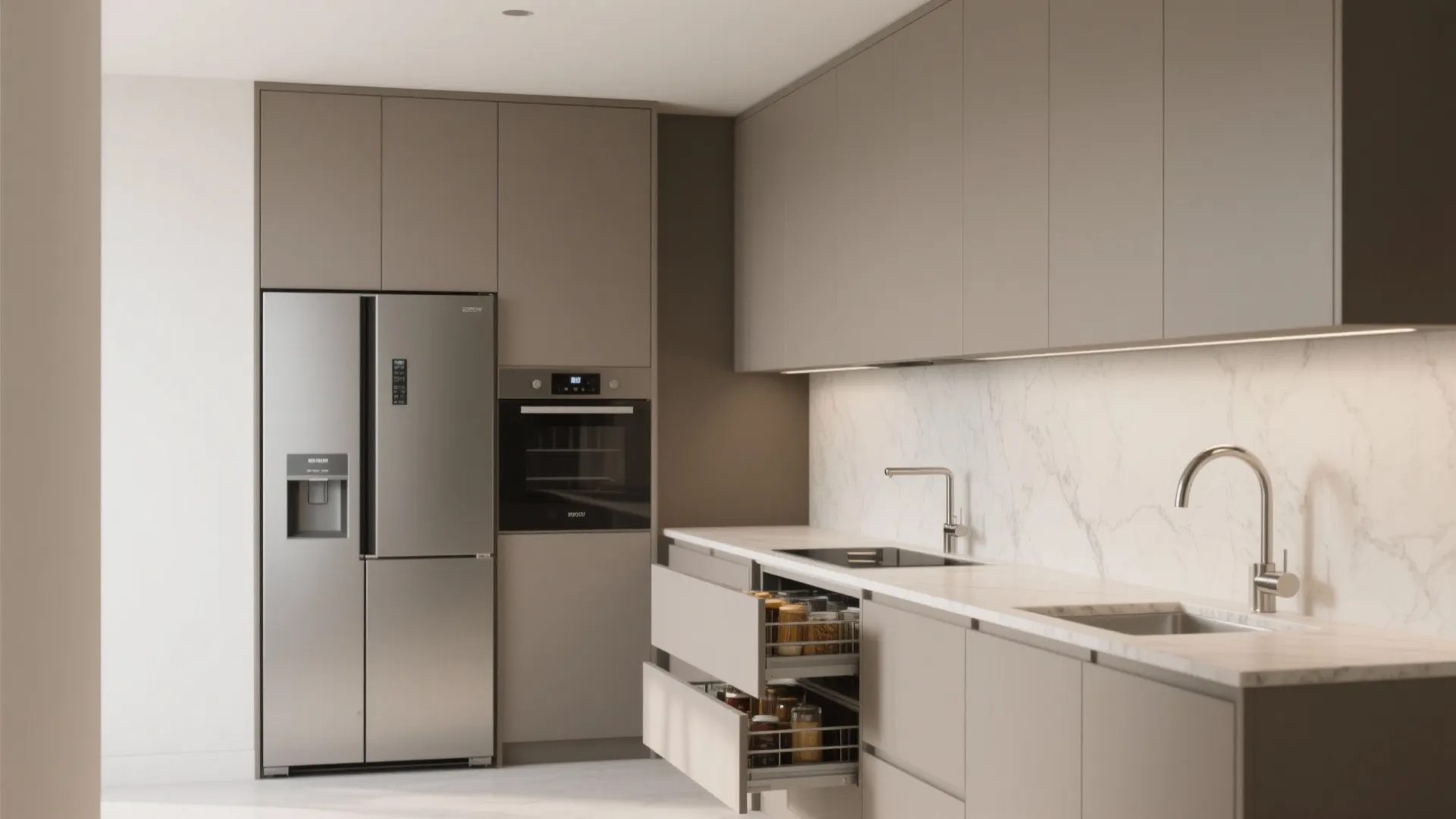 Minimalist Kitchen Storage