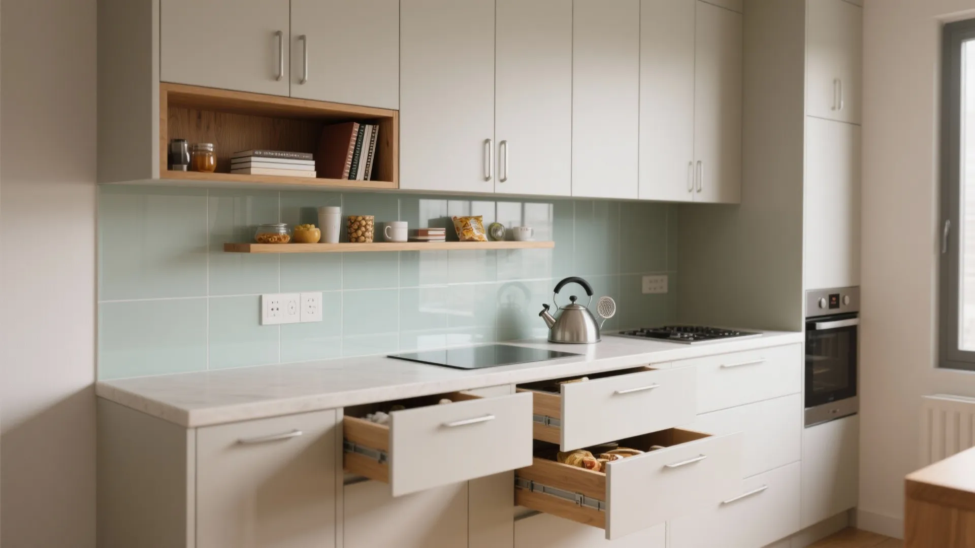 Minimalist Kitchen Storage