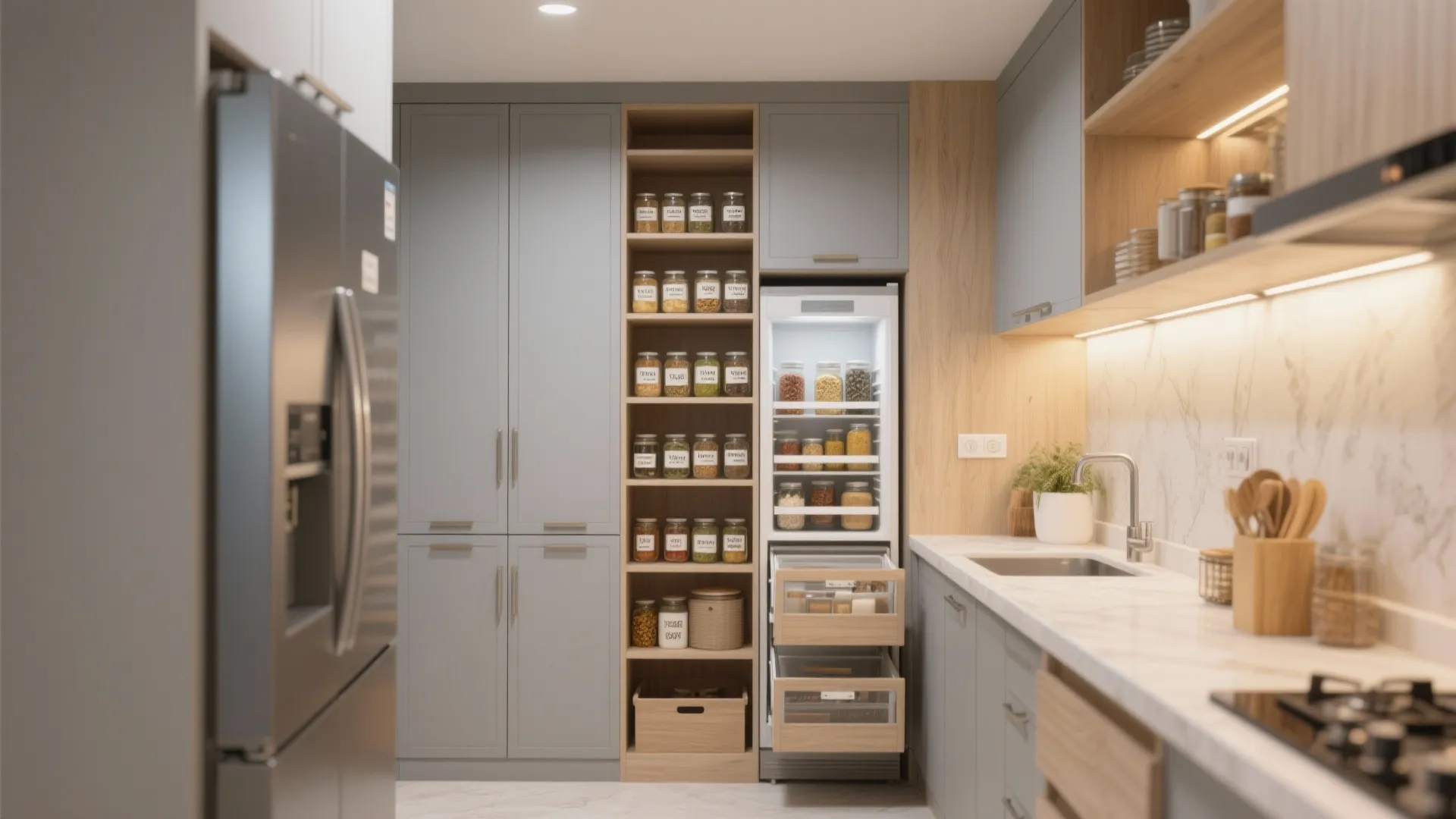 Minimalist Kitchen Storage That Actually Works