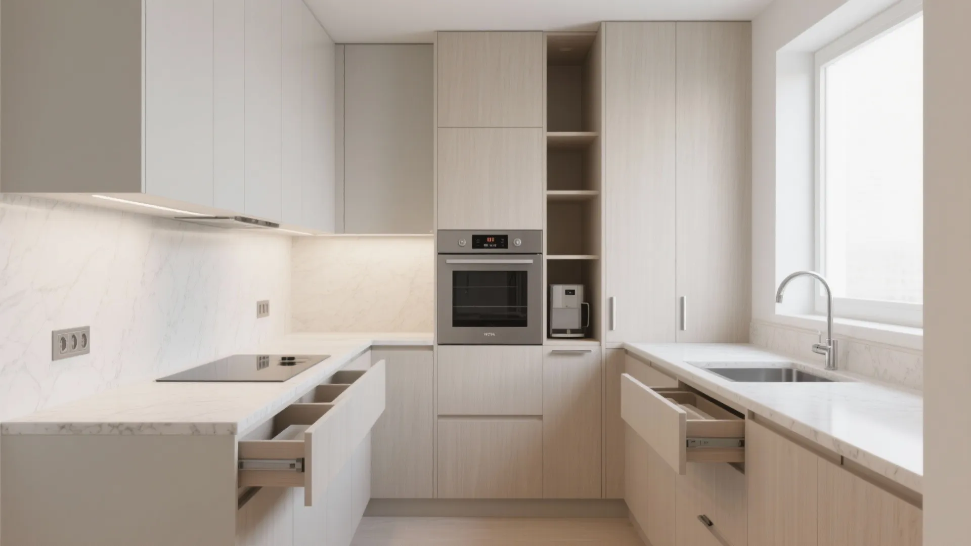 Minimalist Kitchen Storage