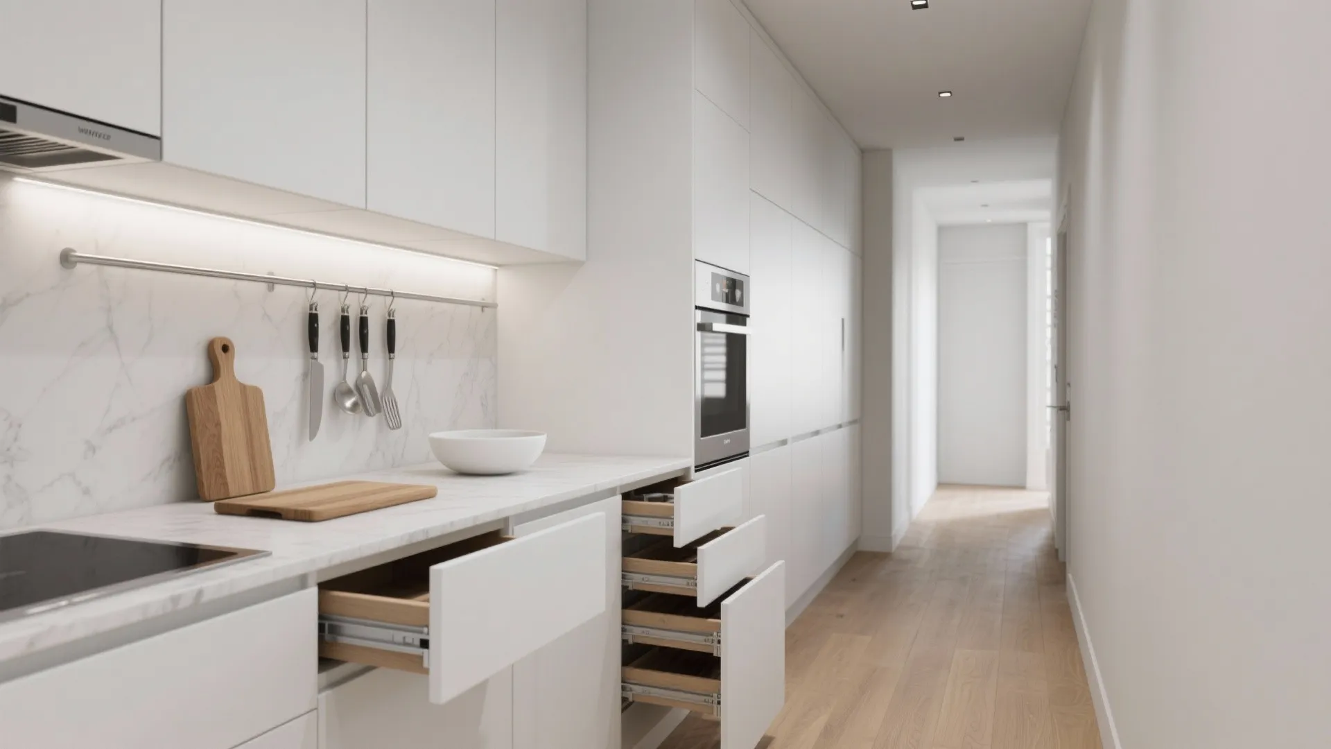 Minimalist Kitchen Storage