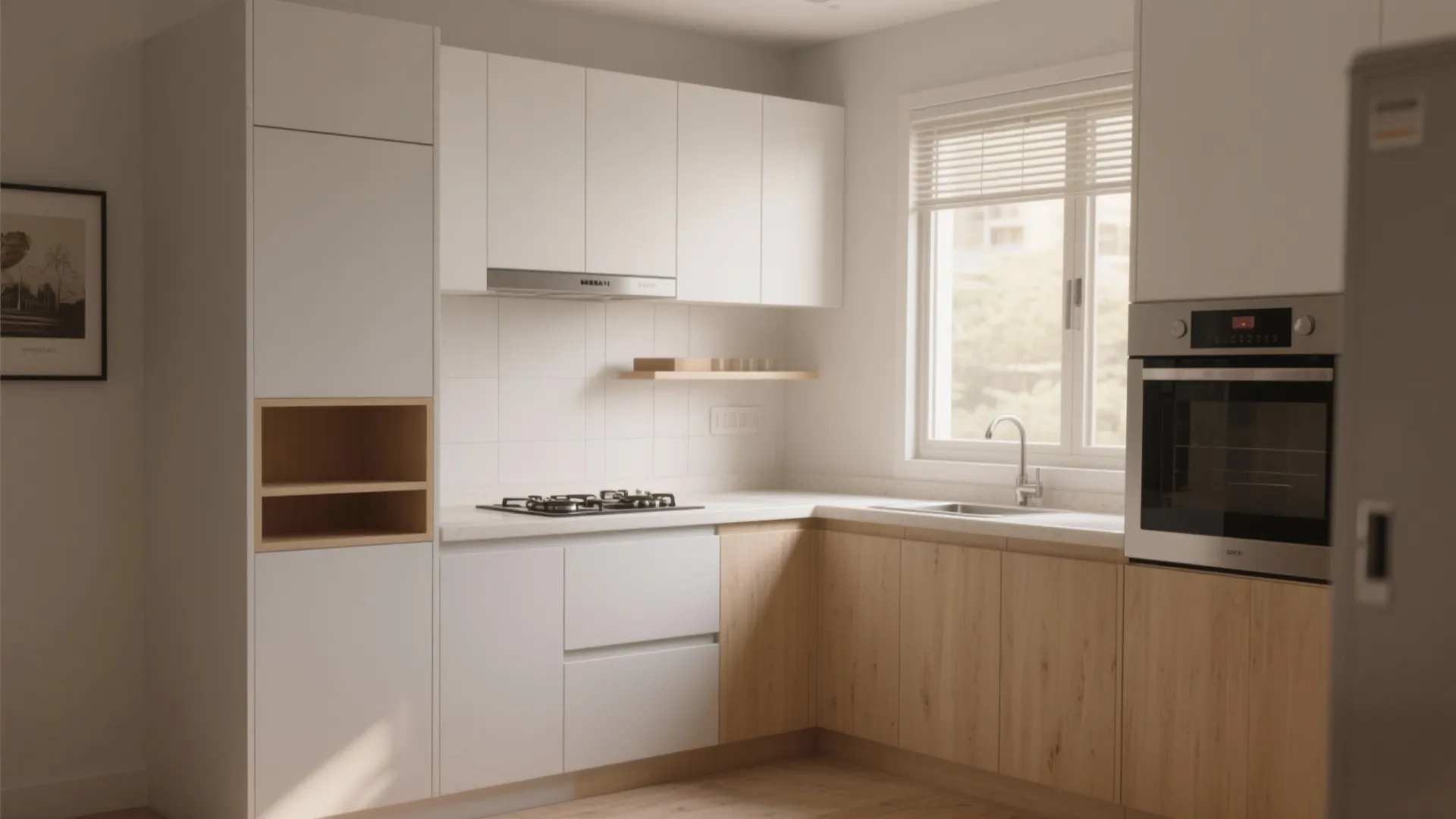 Minimalist Kitchen Storage for Kolkata Apartments