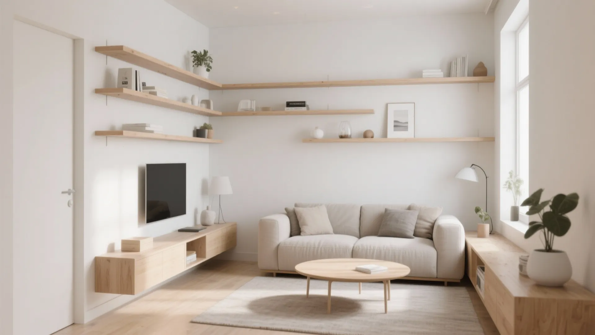 1. Minimalist Storage Solutions