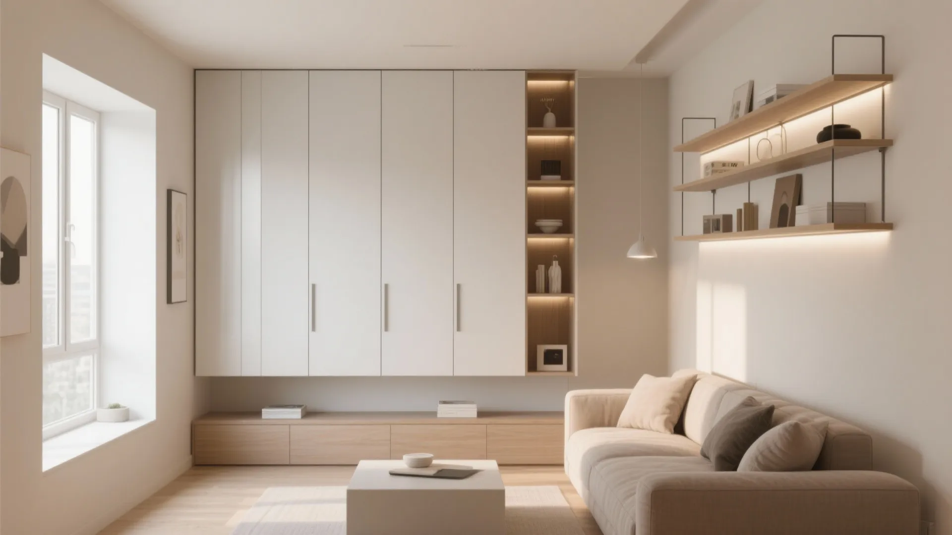 1. Minimalist Storage Solutions