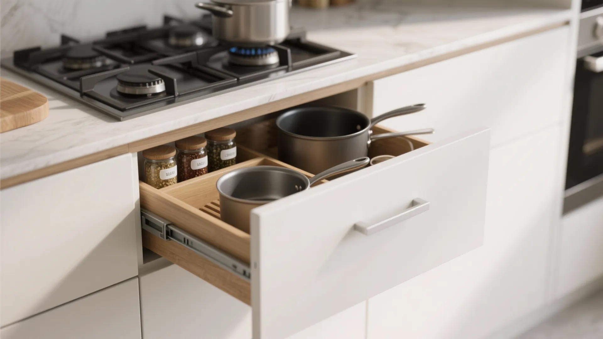 Minimalist Kitchen Storage That Works