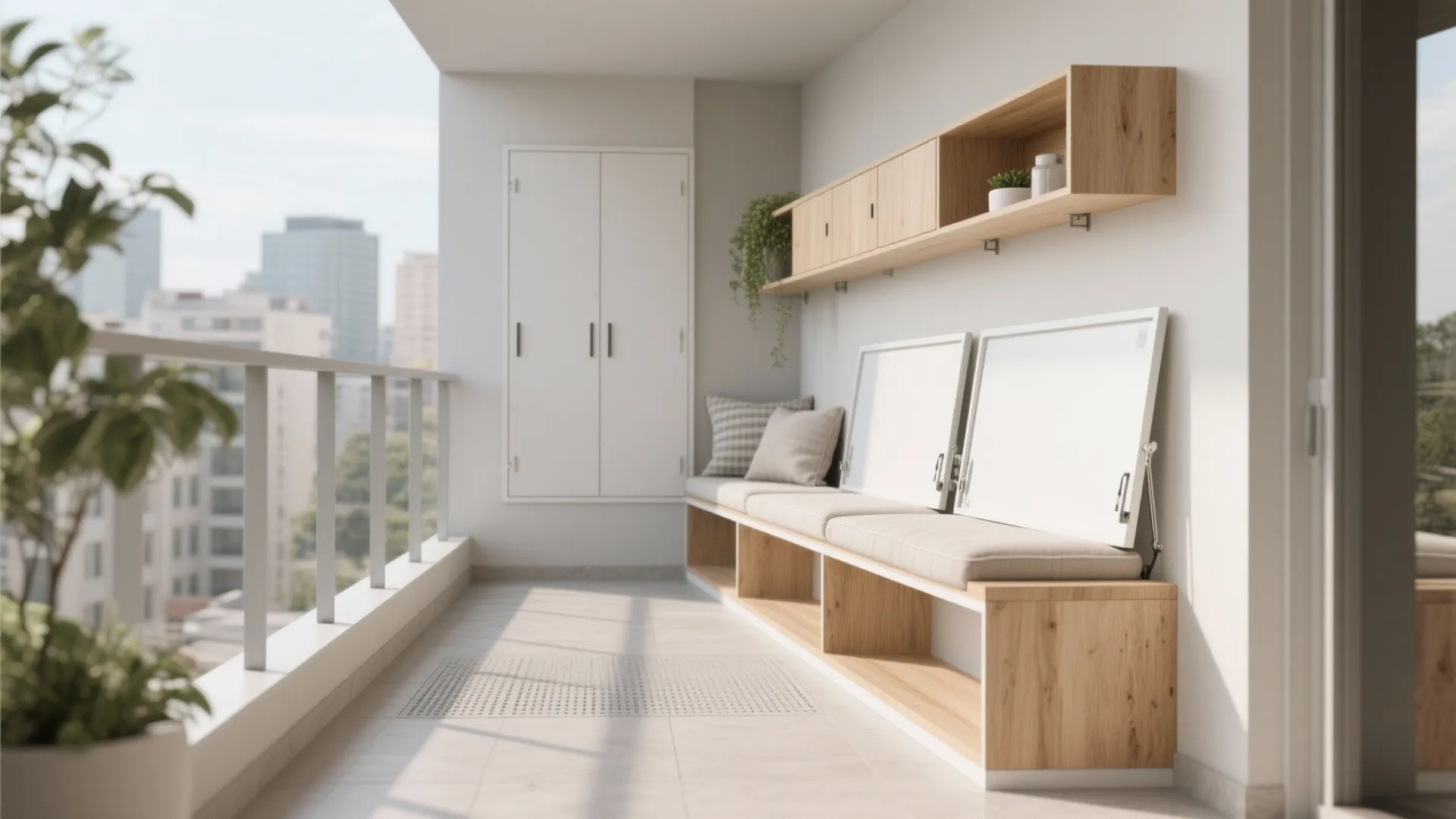 Minimalist Storage Nook