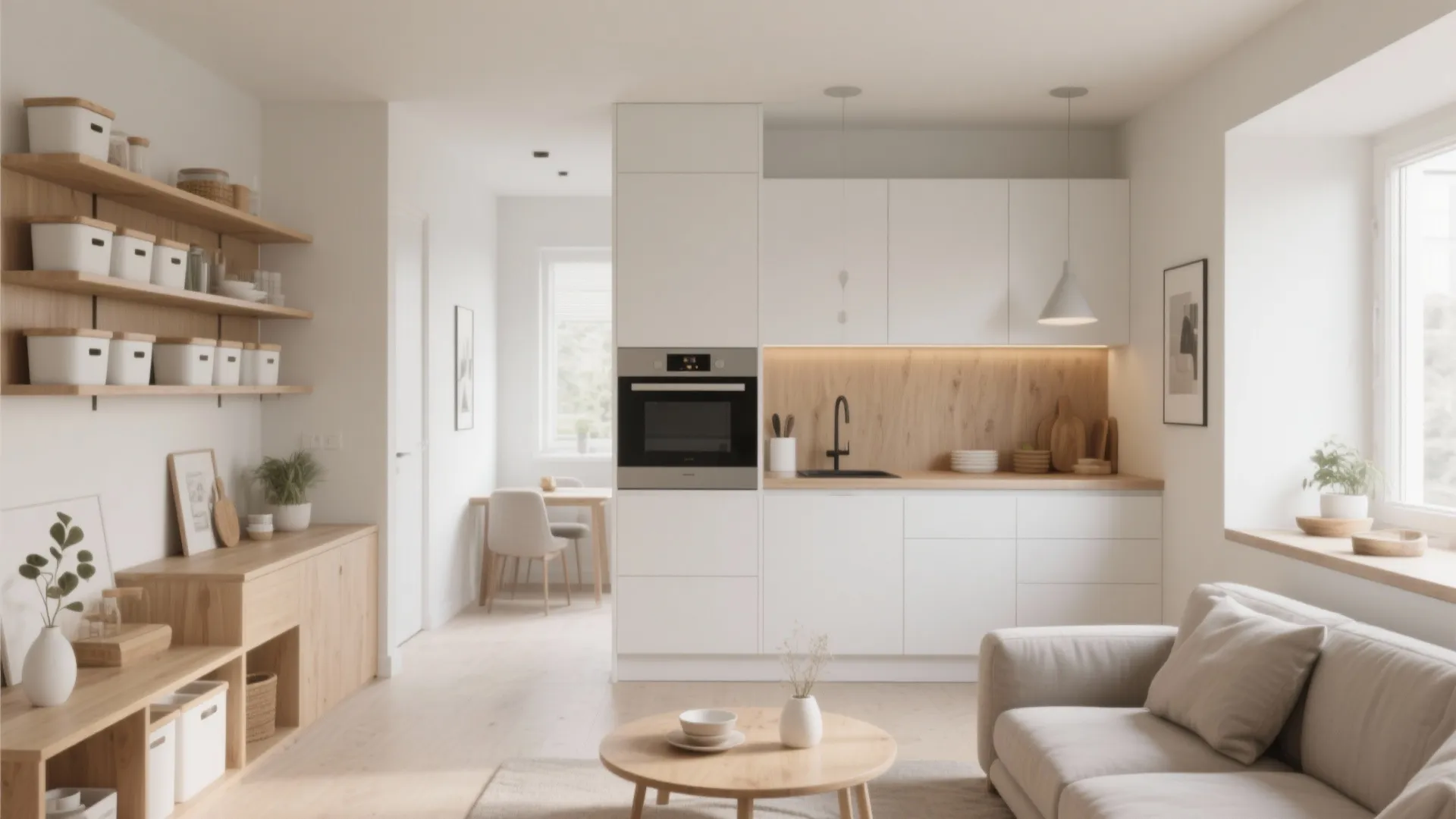 1. Minimalist Storage Solutions