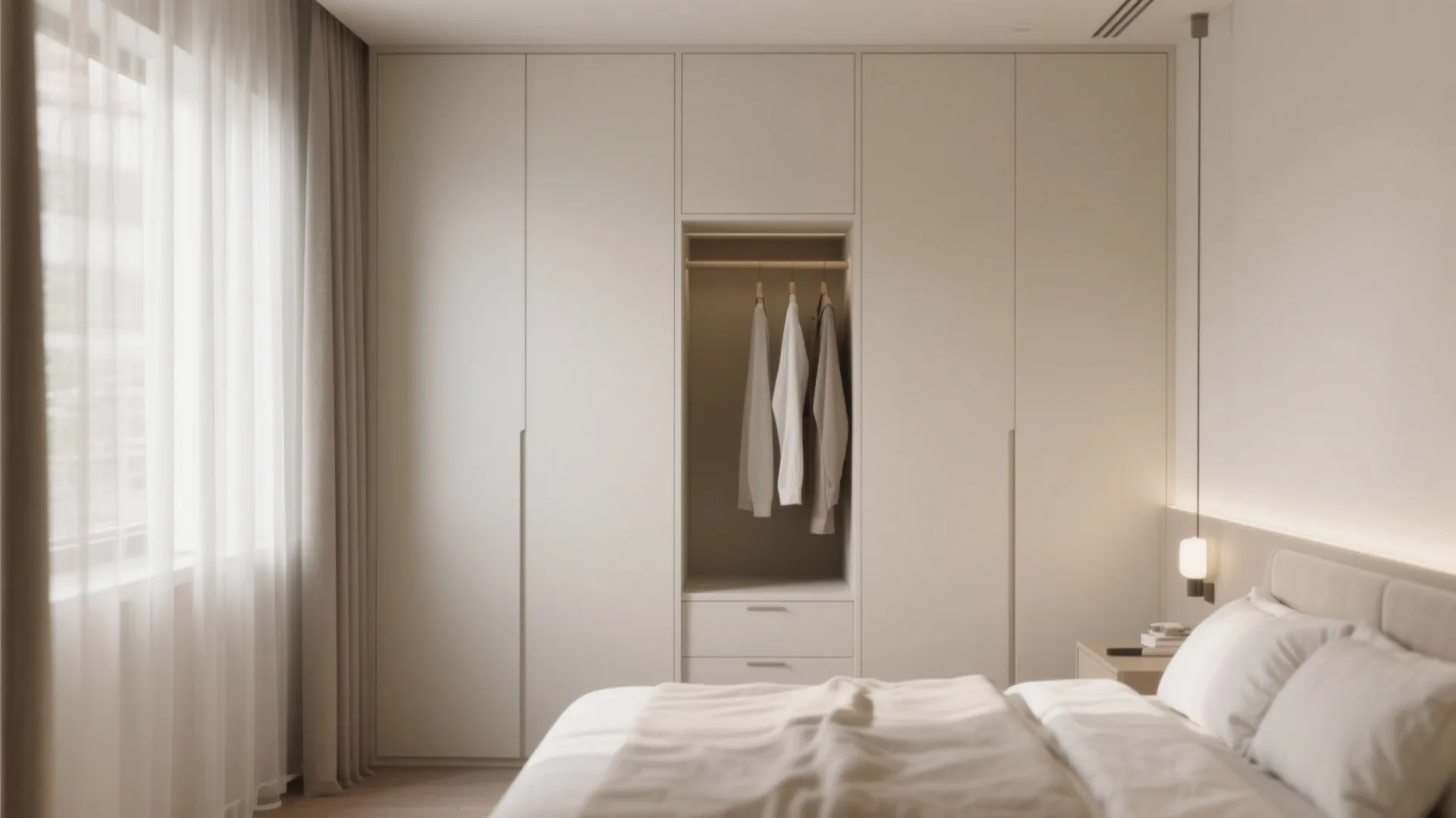 Minimalist Built-In Storage