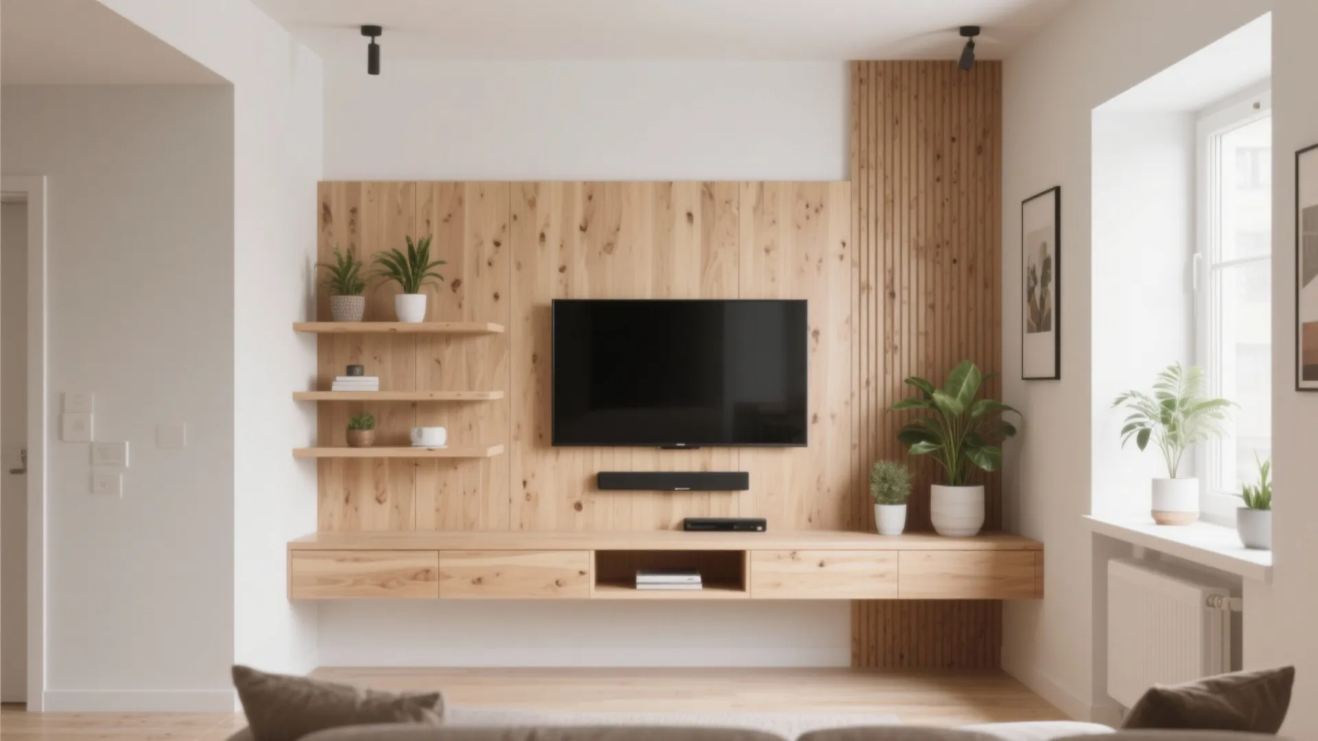 1. Minimalist Storage with Style