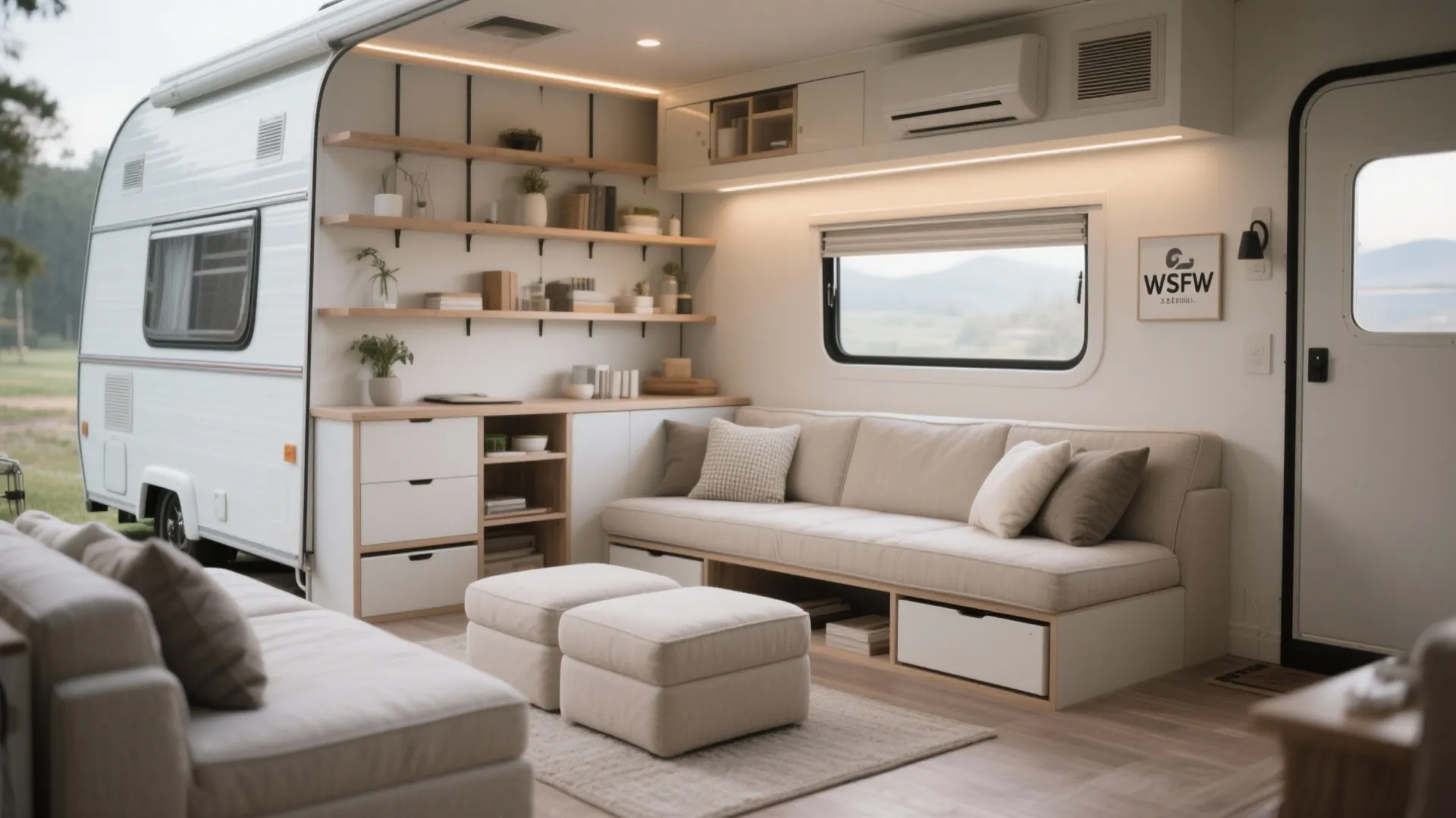 1. Minimalist Storage Furniture