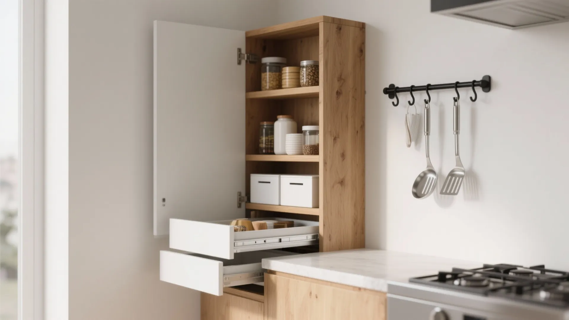 Minimalist Storage that Works, not just Looks