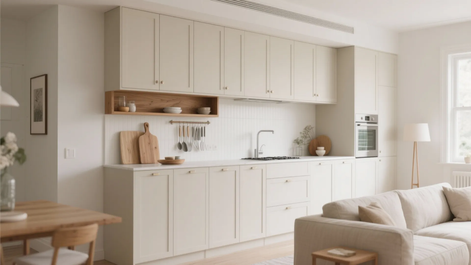 Minimalist storage that doubles as decor