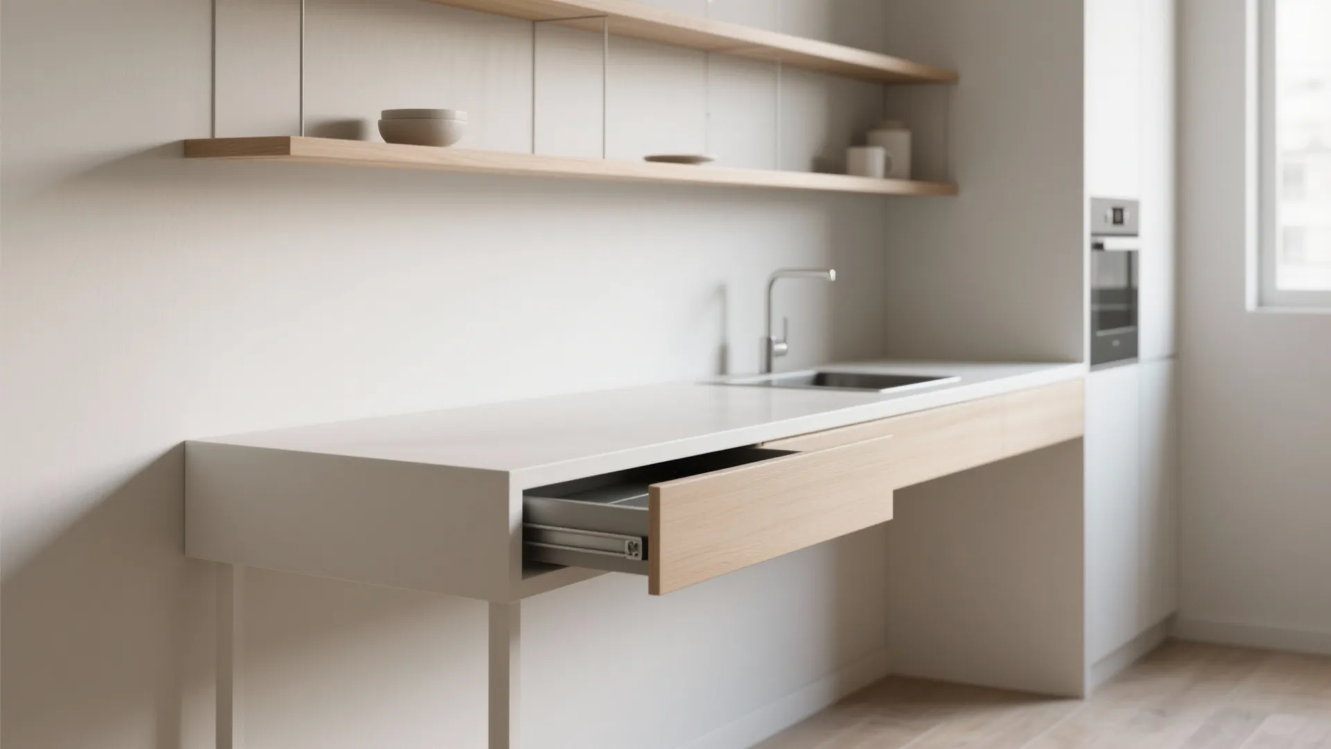 Minimalist Kitchen Storage