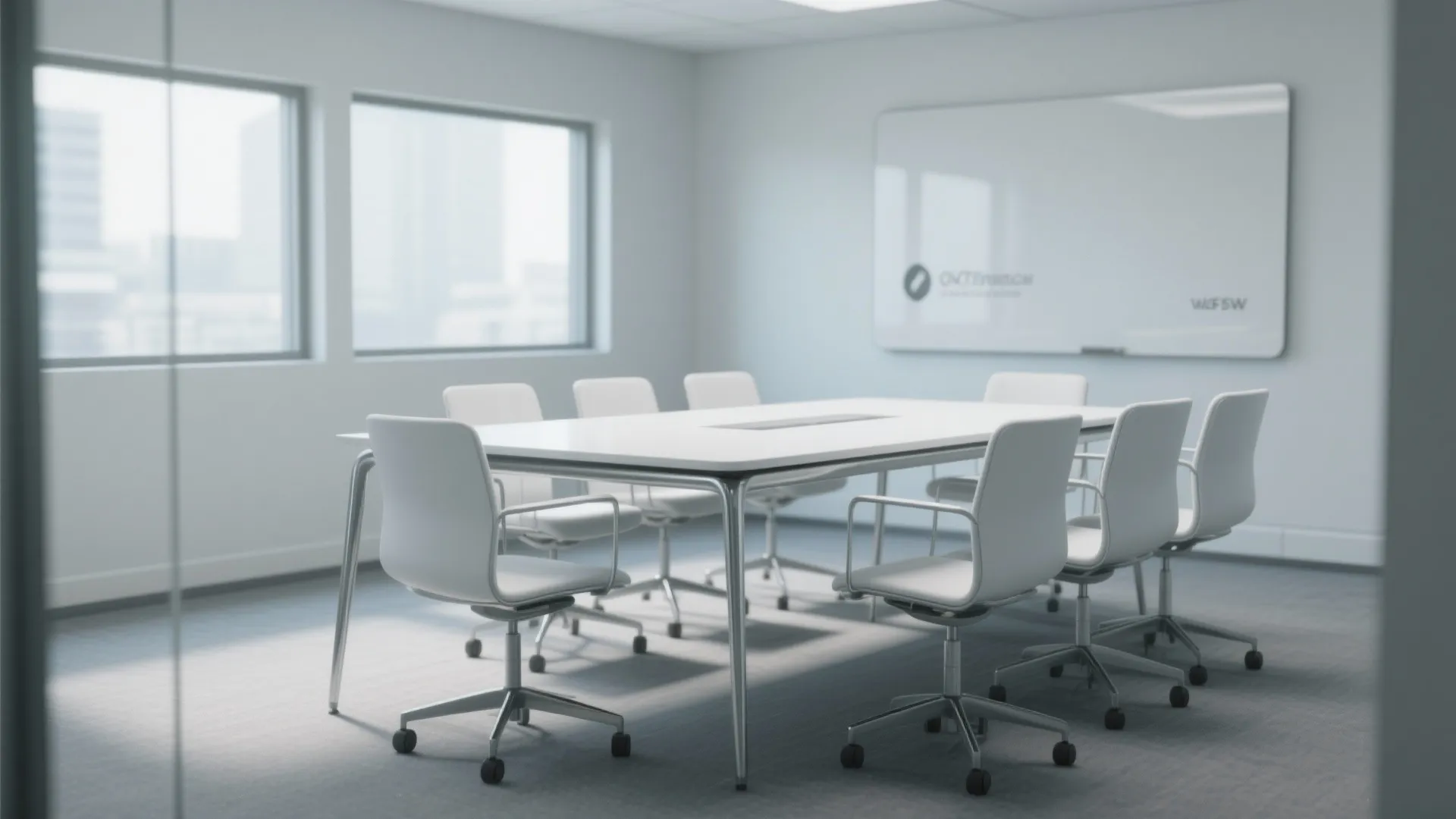 Minimalist table and layout