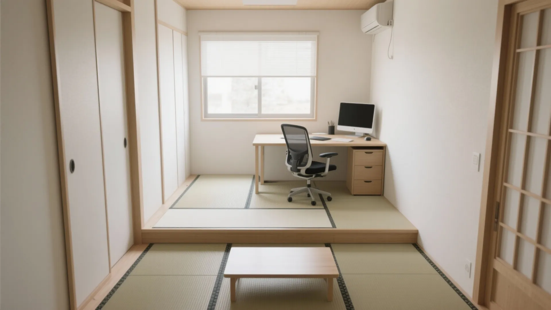 1. Minimalist Tatami Platform