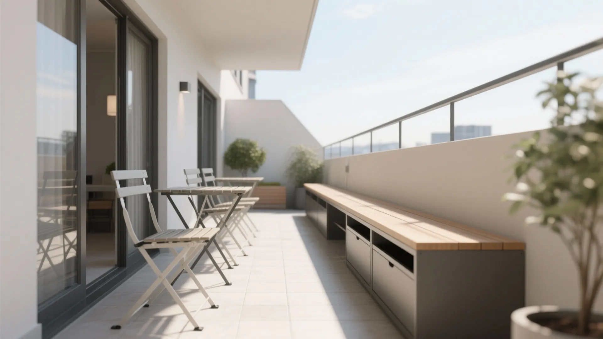 1. Minimalist furniture with multi-functionality