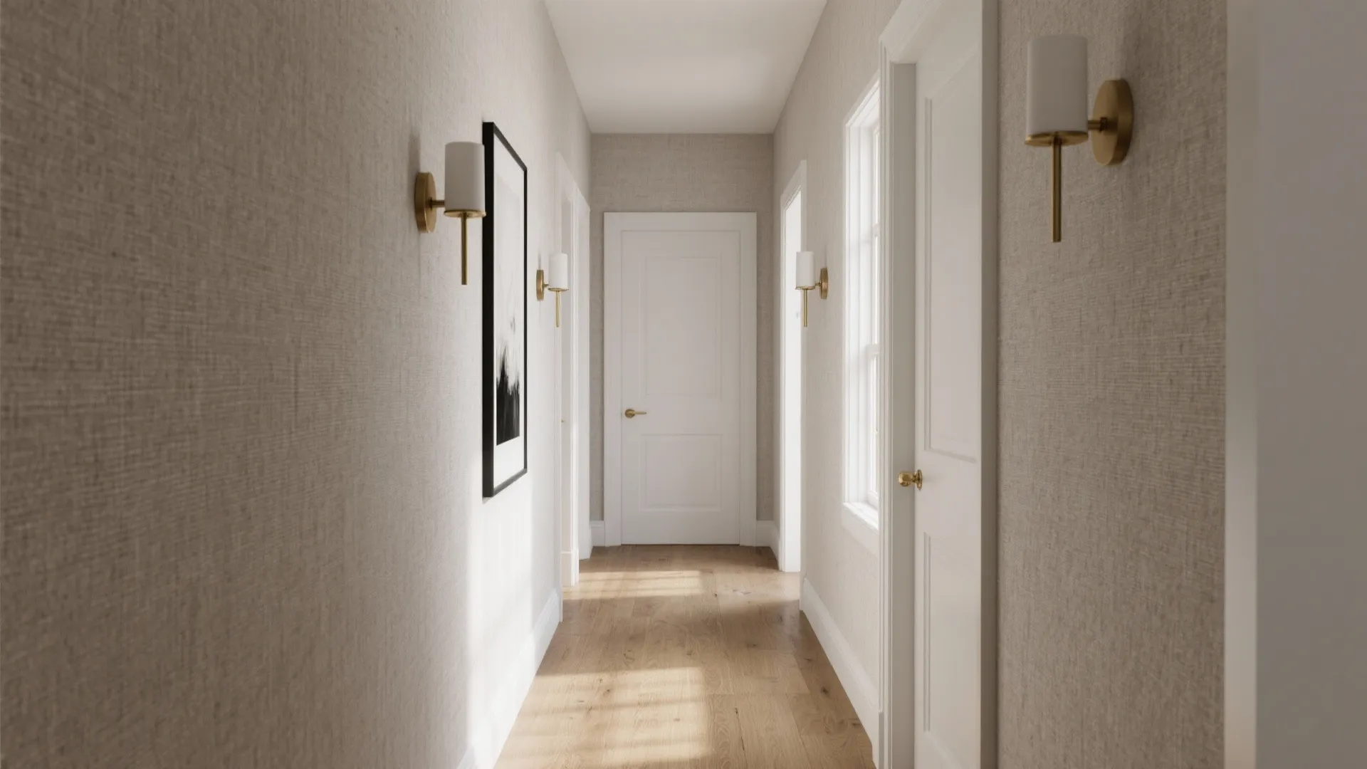 Minimalist Texture for Calm, Cohesive Halls