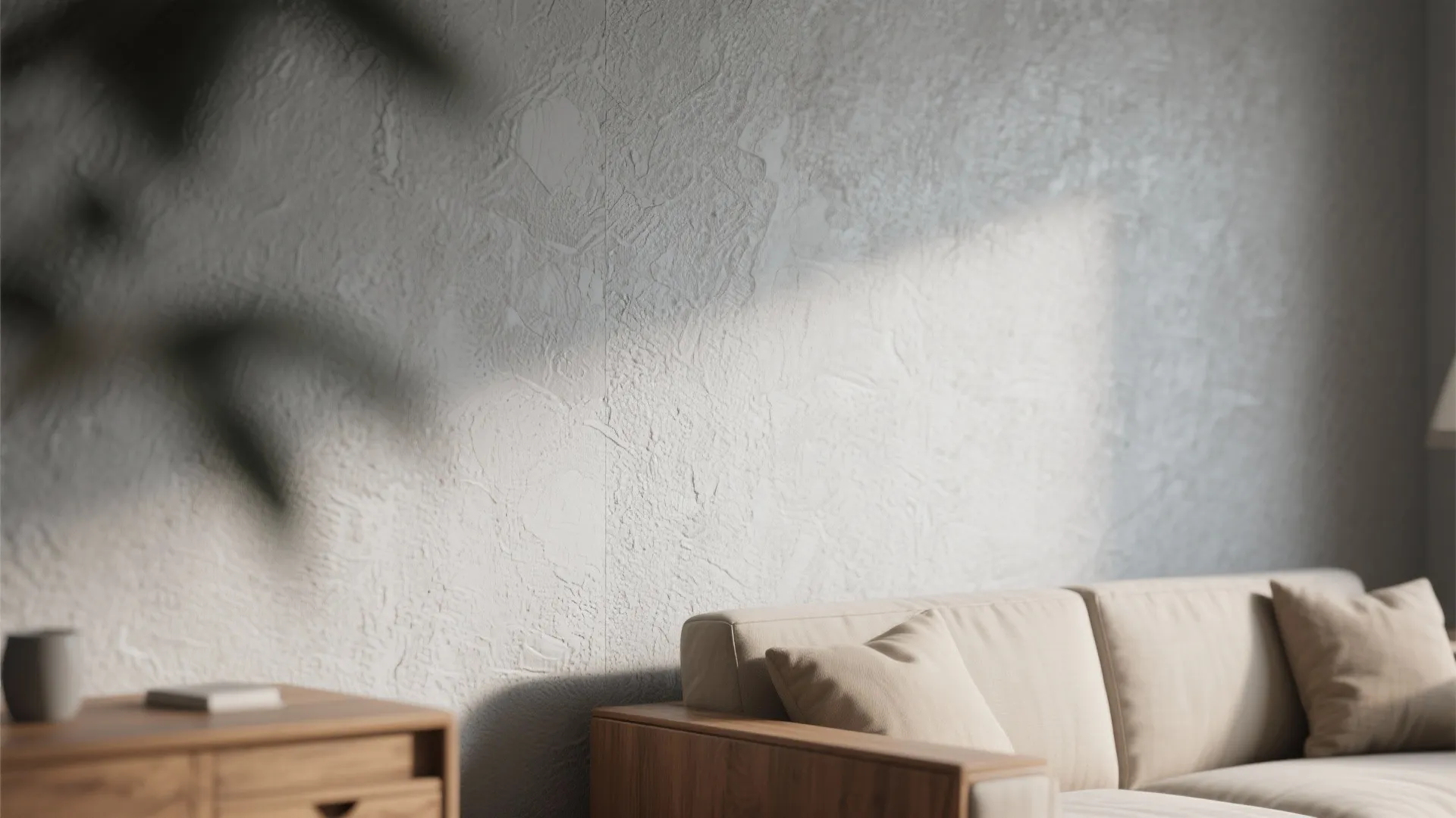 Minimalist Textured Grey Wallpaper