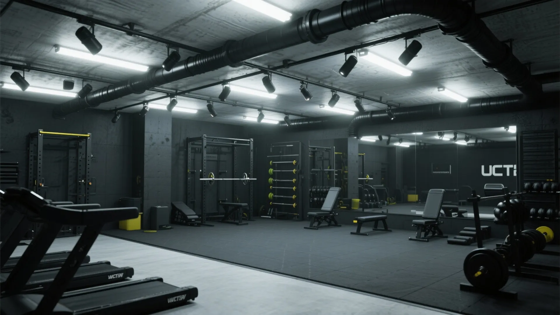 1. Minimalist Track Lighting