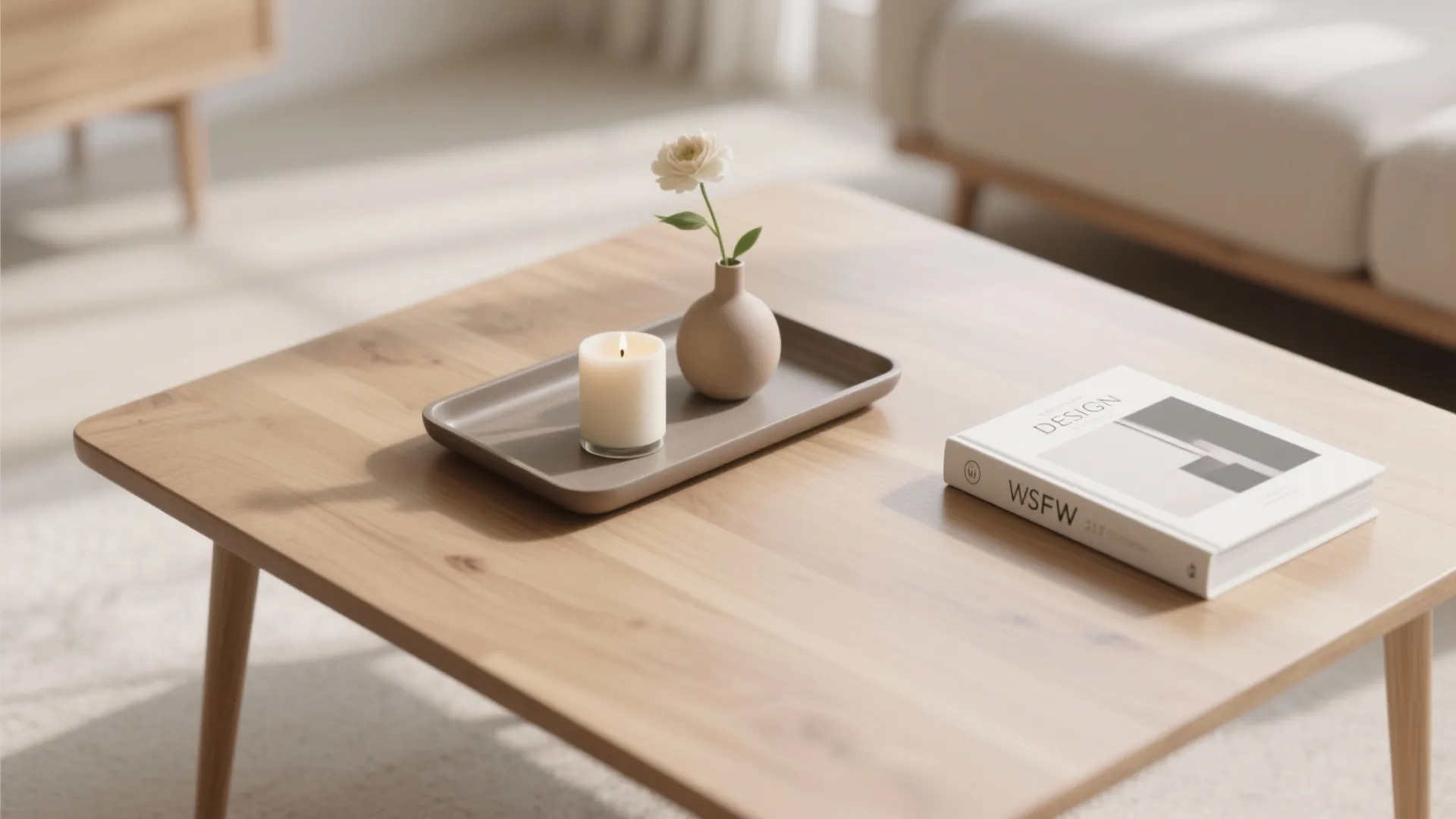 Minimalist Tray Display