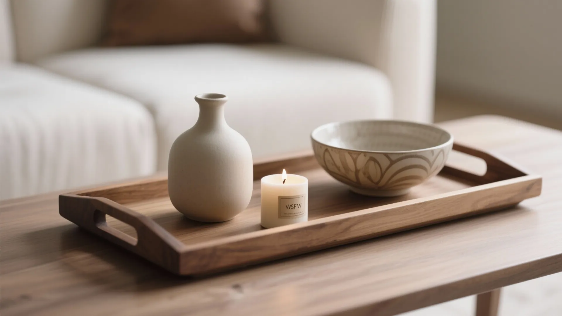 Minimalist Tray Styling