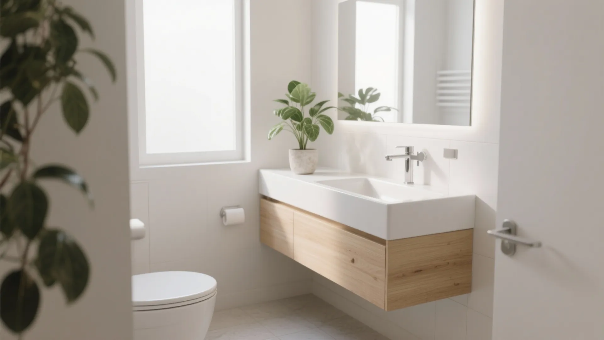 Minimalist Vanity Setup