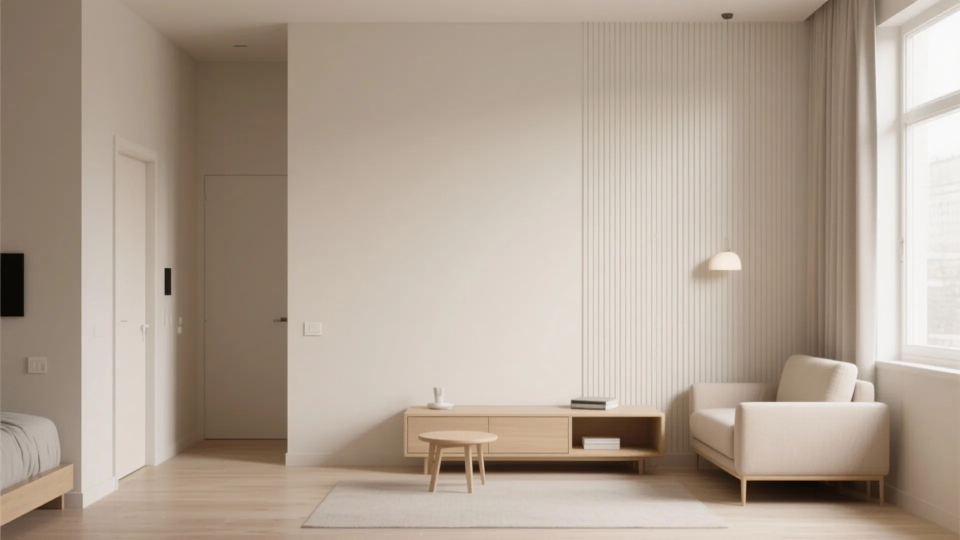 Minimalist vertical lines