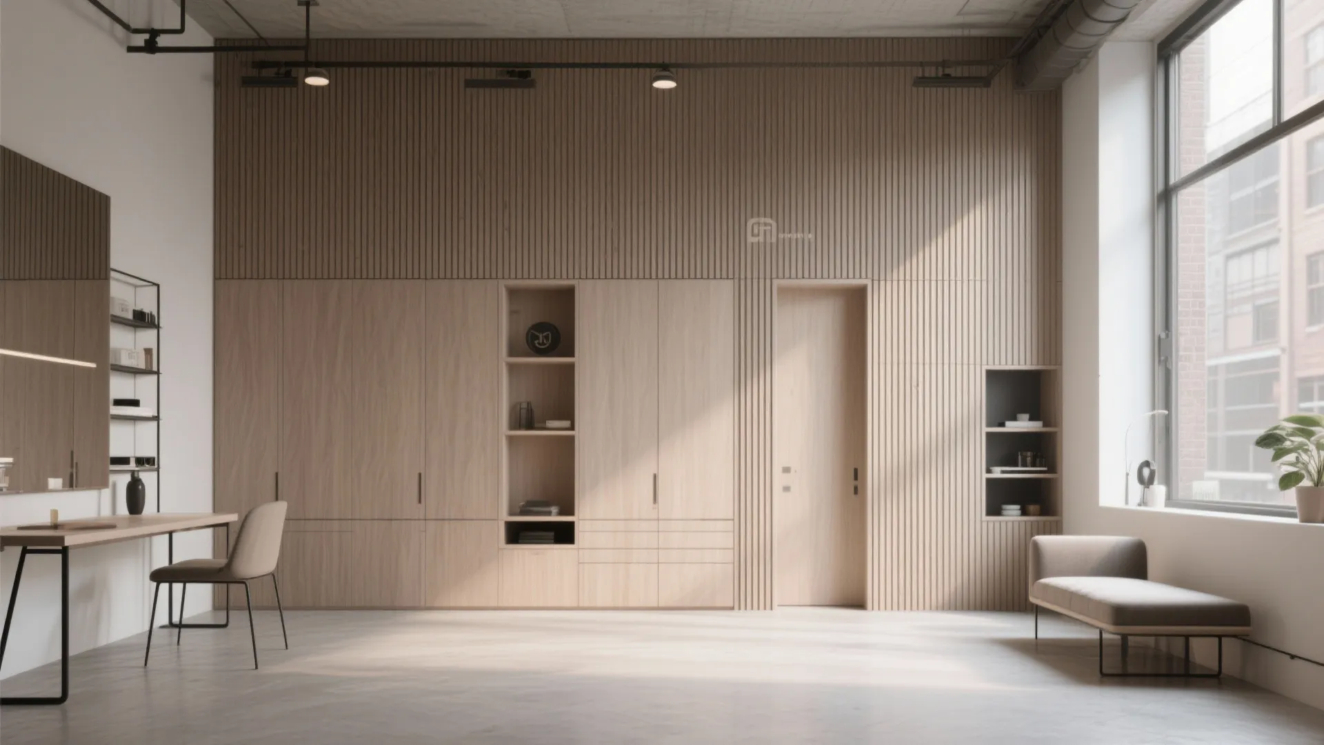 Minimalist Vertical Panels