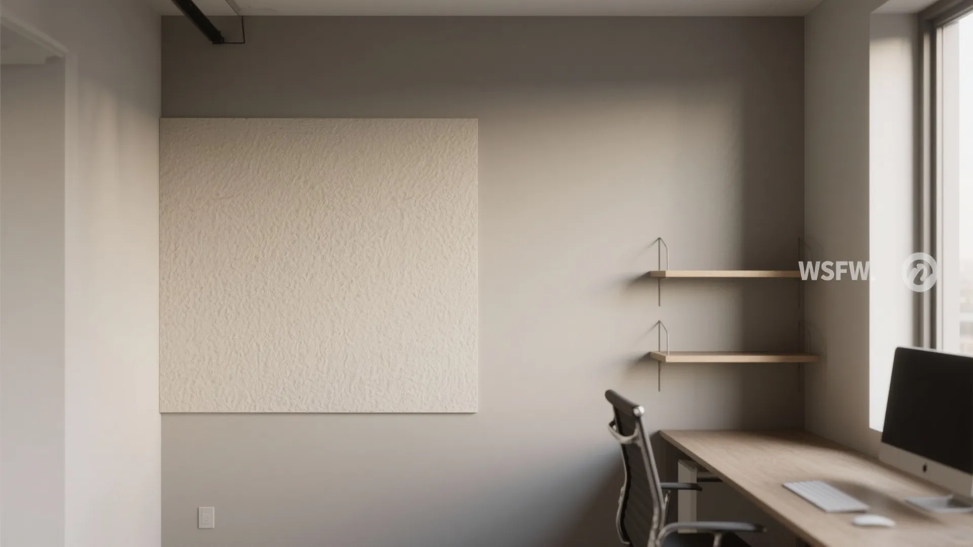 Minimalist Wall Palette with Subtle Texture