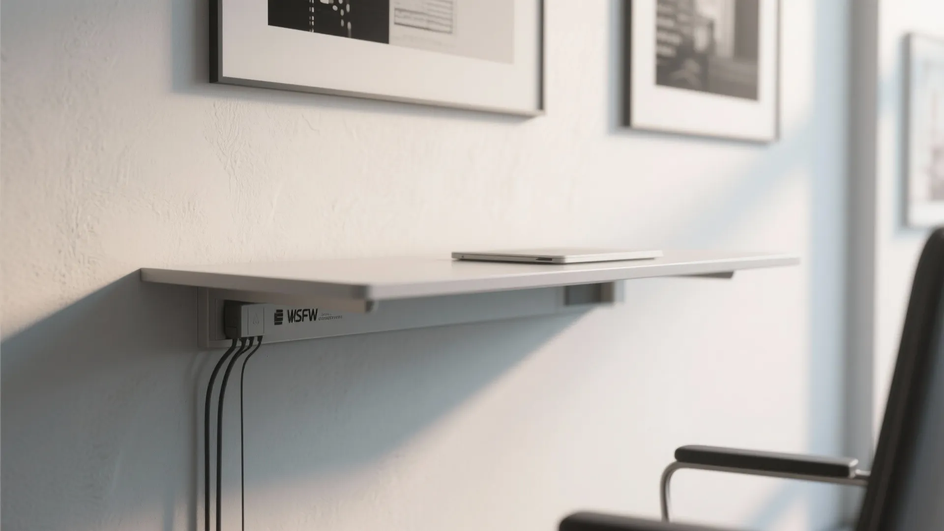 3. Minimalist Wall Desk