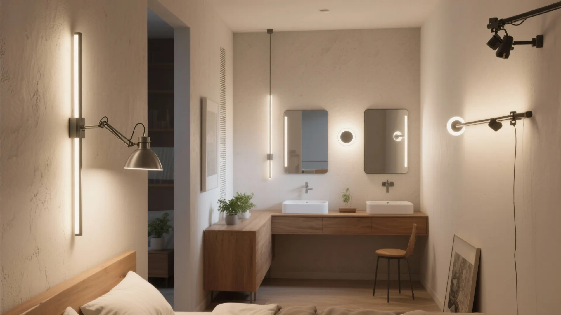 Minimalist Wall Light Ideas — 5 Bright Inspirations: Simple, stylish wall lighting solutions for small spaces based on a decade of kitchen and apartment projects