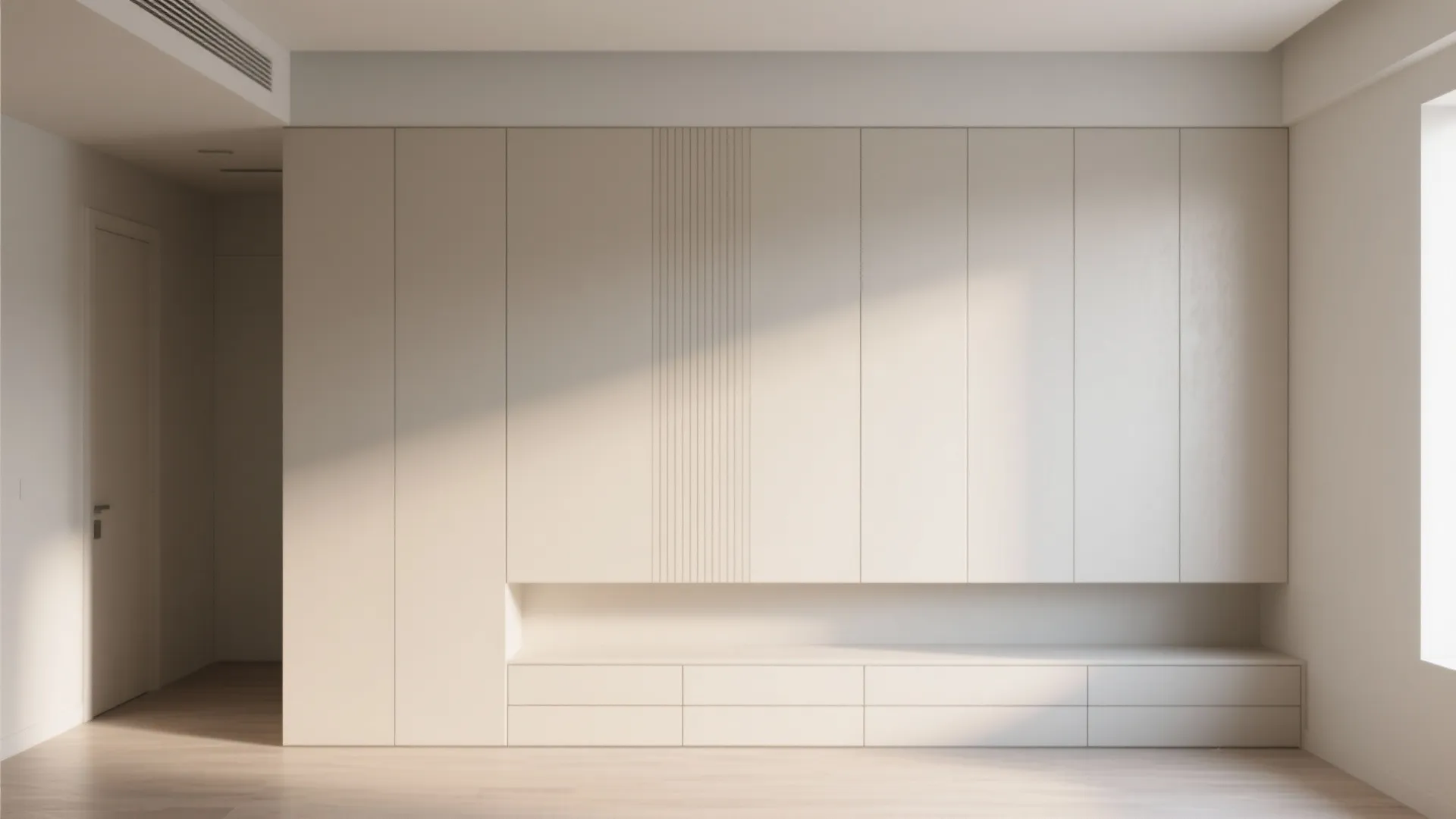 1. Minimalist Wall Paneling
