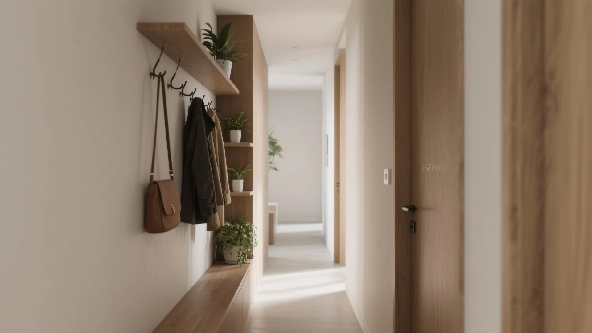 Minimalist Wall Storage